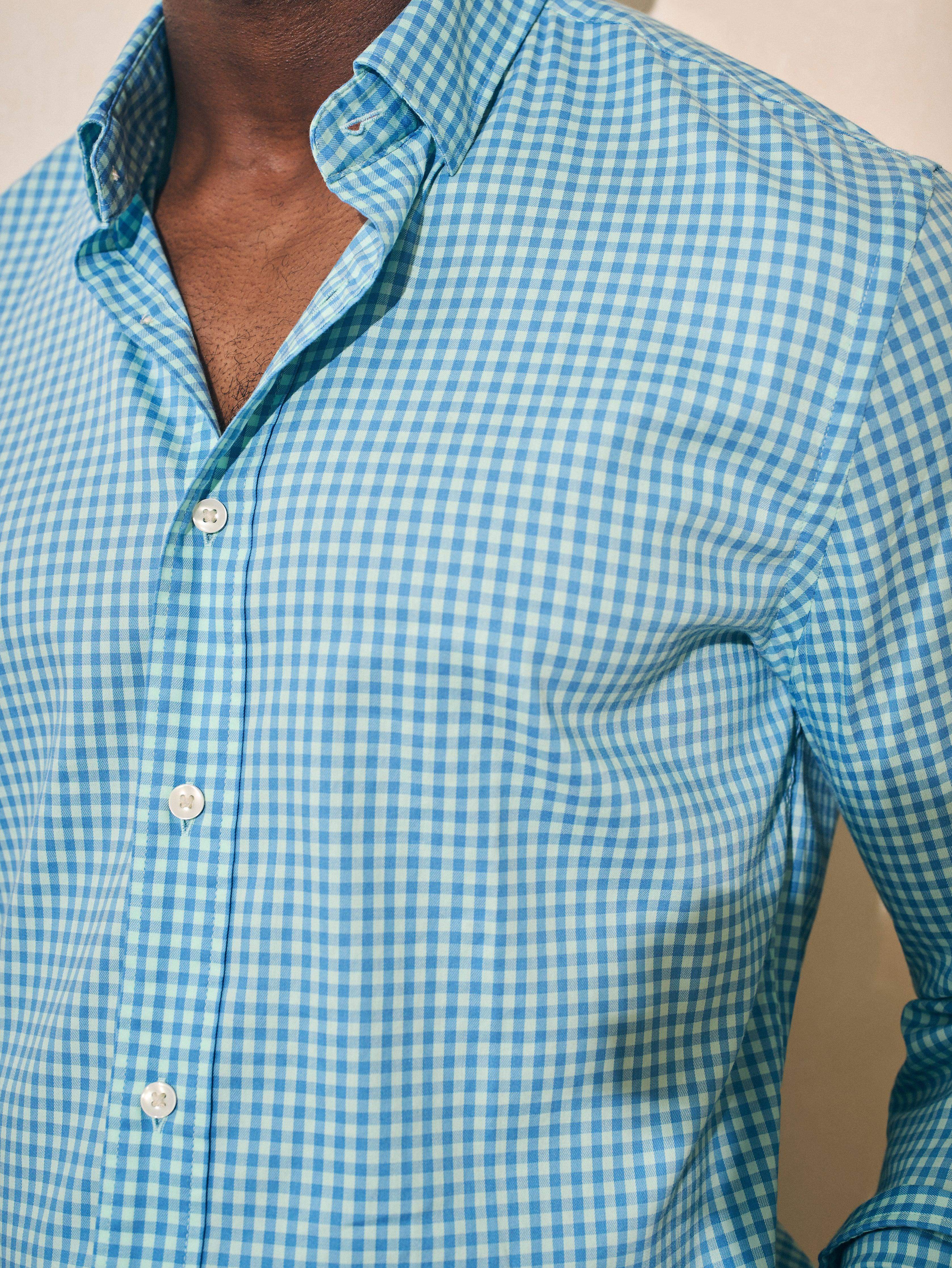 The Movement™ Shirt - Sea Breeze Gingham