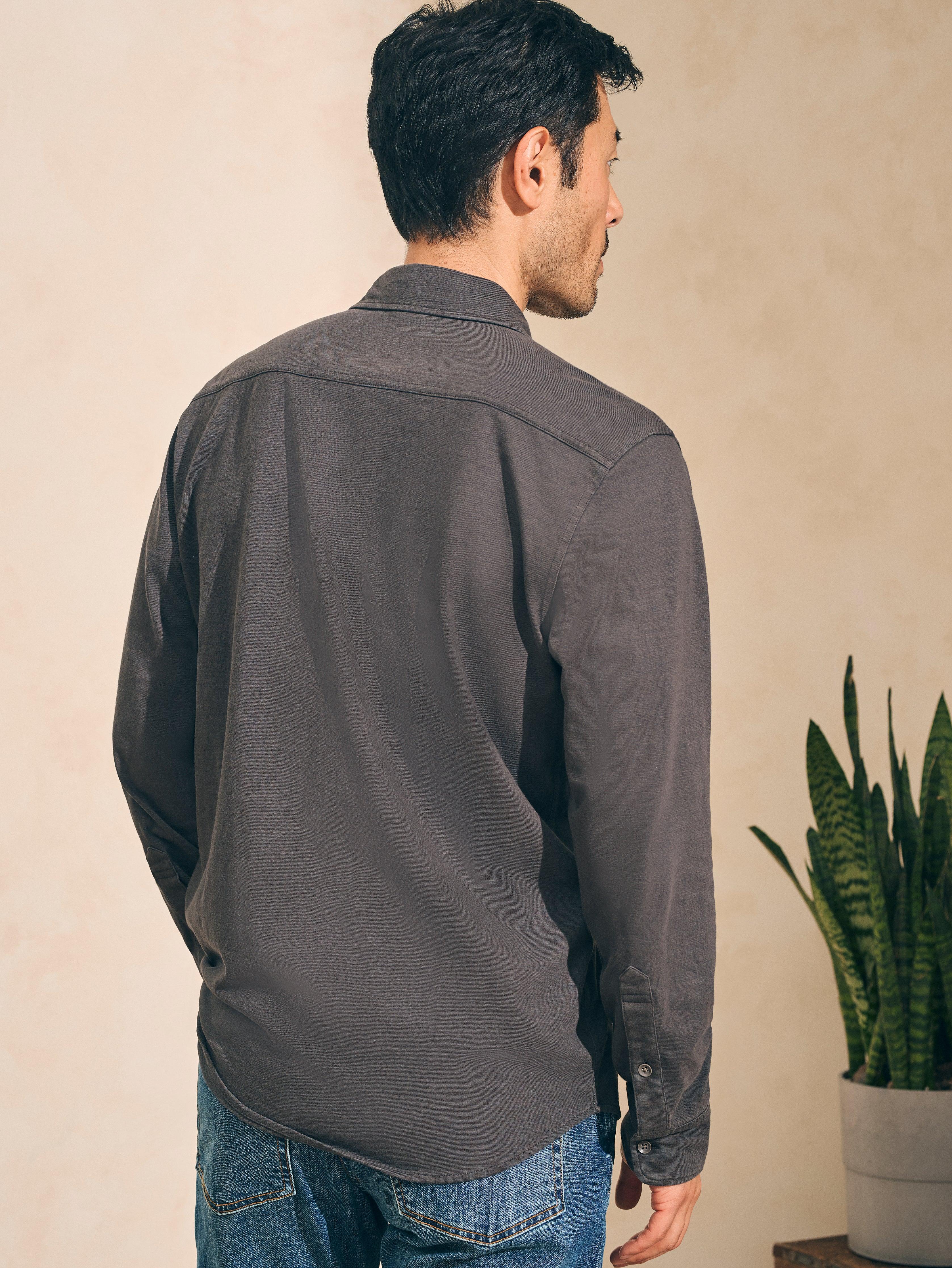 Sunwashed Knit Shirt (Single Pocket