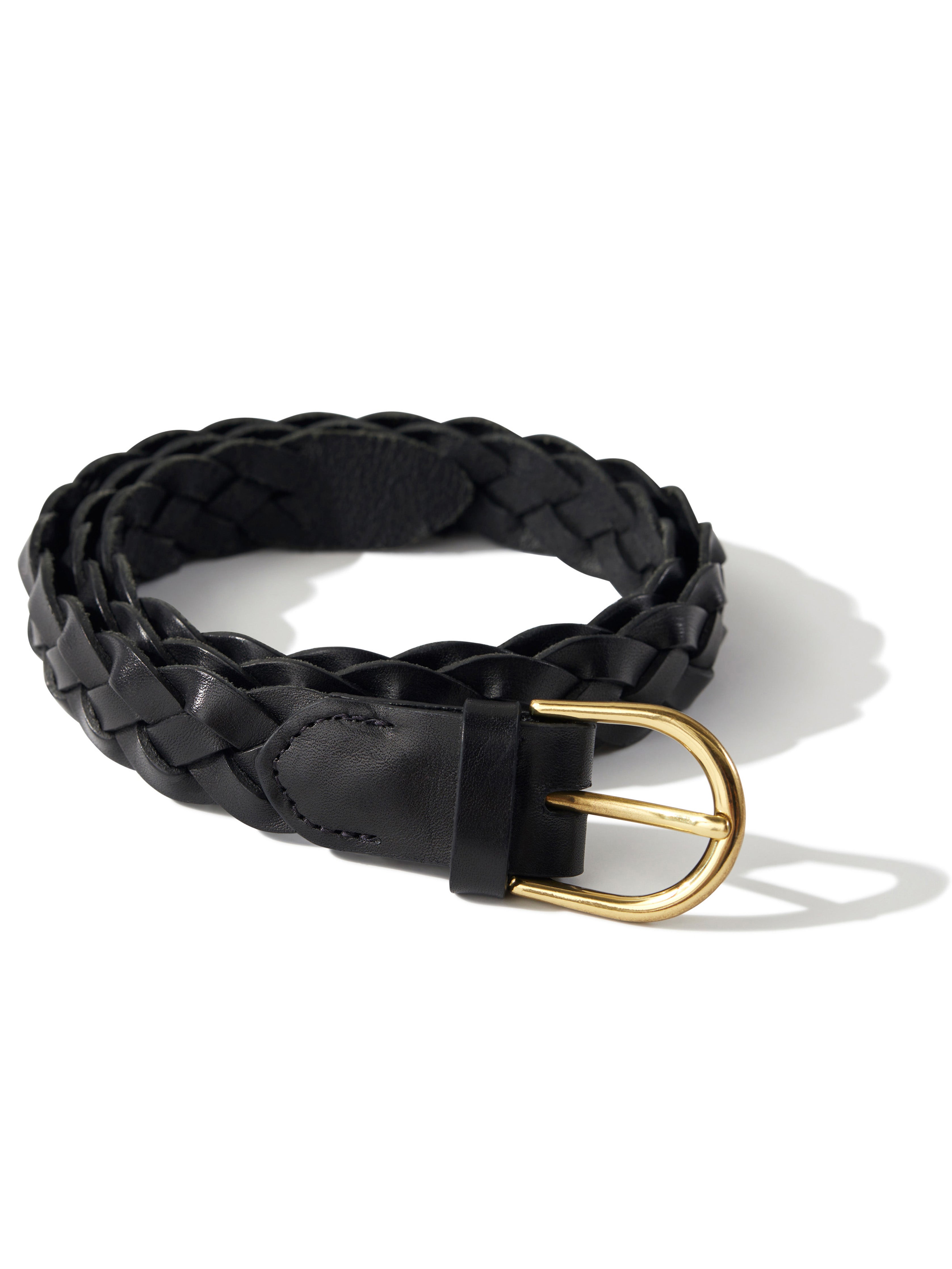 Braided Leather Belt