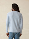 Long-Sleeve Cloud Henley (Tall) - Light Blue Heather