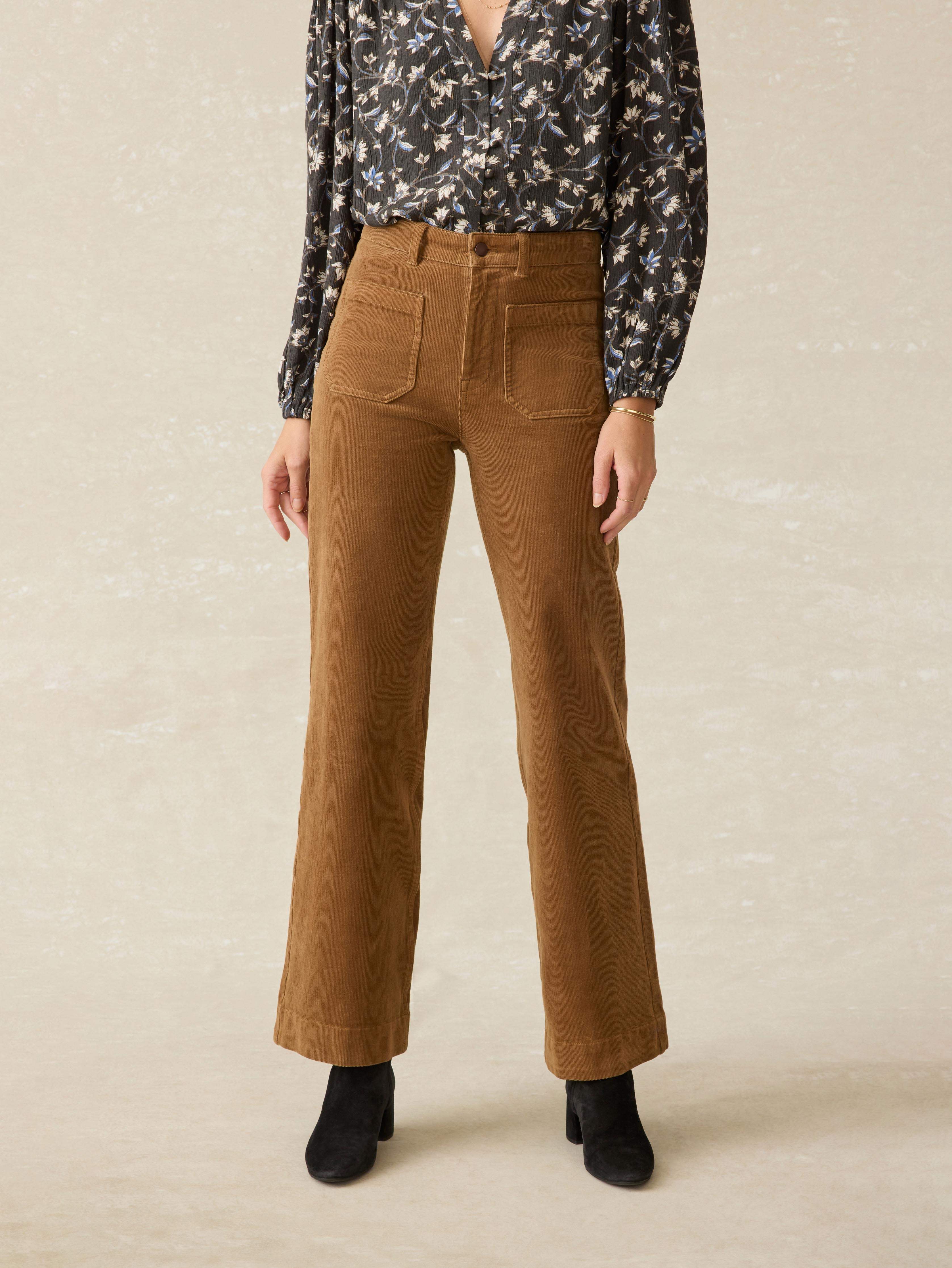 Softstretch Cord Patch Pocket Pant