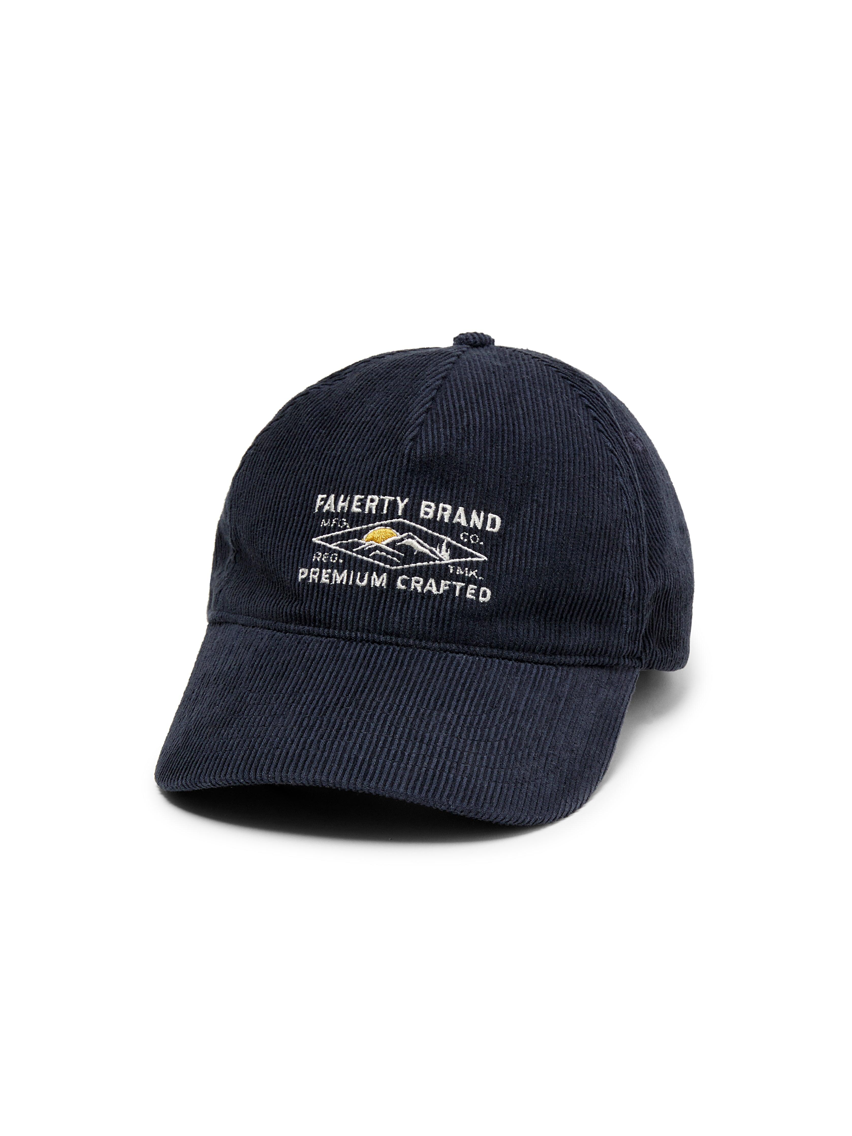 Corduroy Patch Hat - Phantom