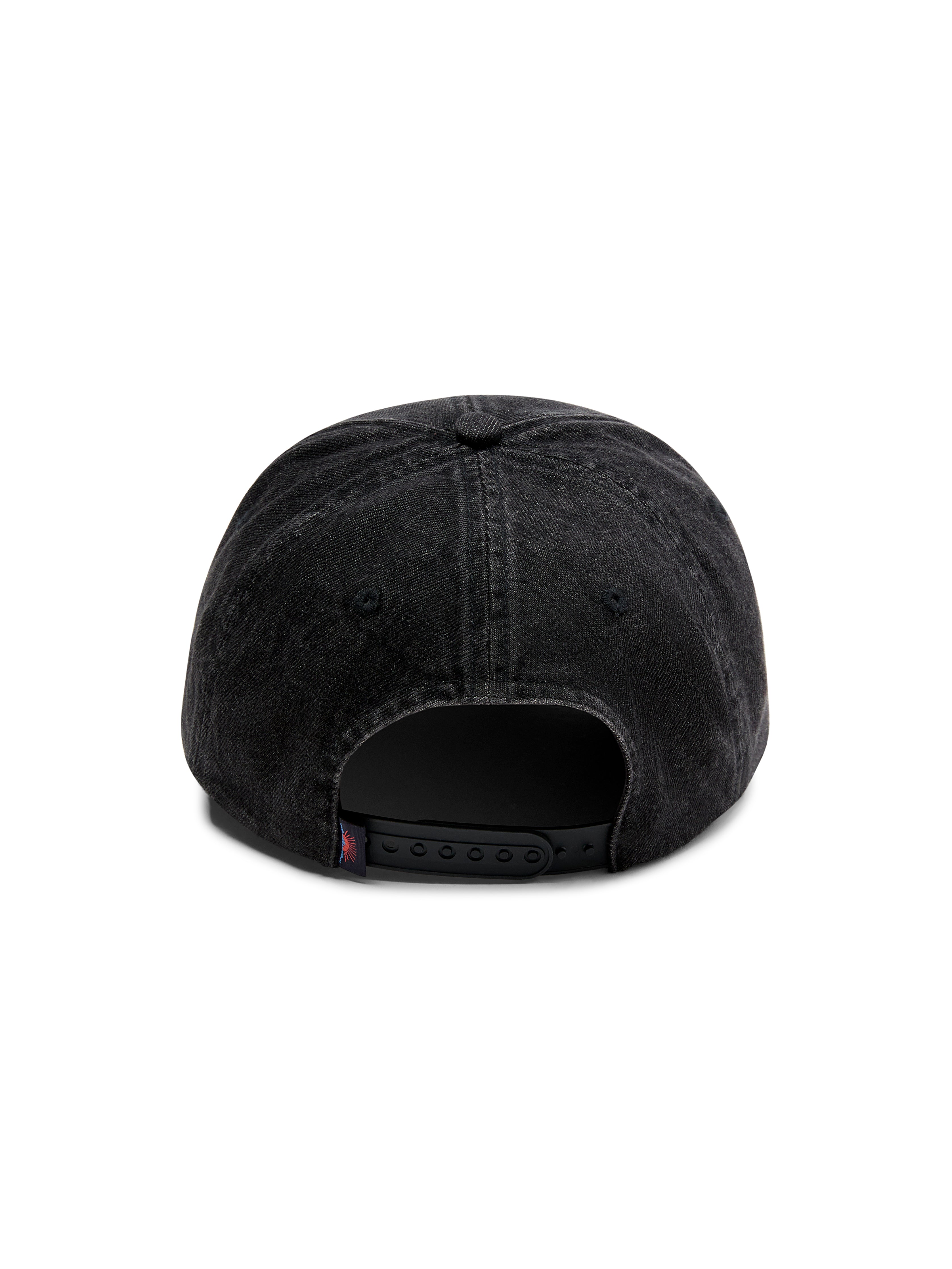 Denim Baseball Hat - Washed Black