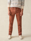 Stretch Terry 5-Pocket Pant - Russet