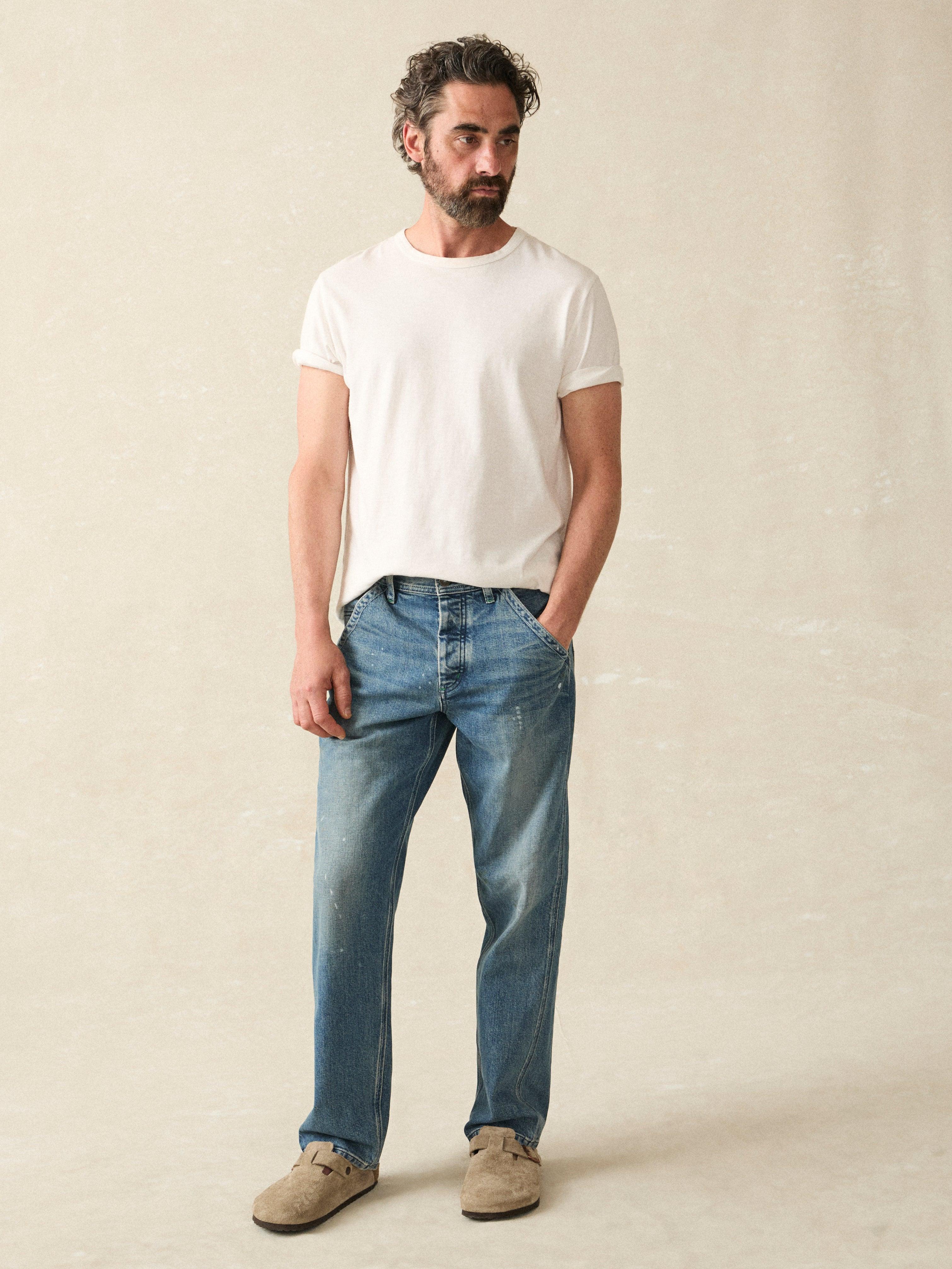 Steven Paul Judd Denim Carpenter Pant - Waters Edge Wash