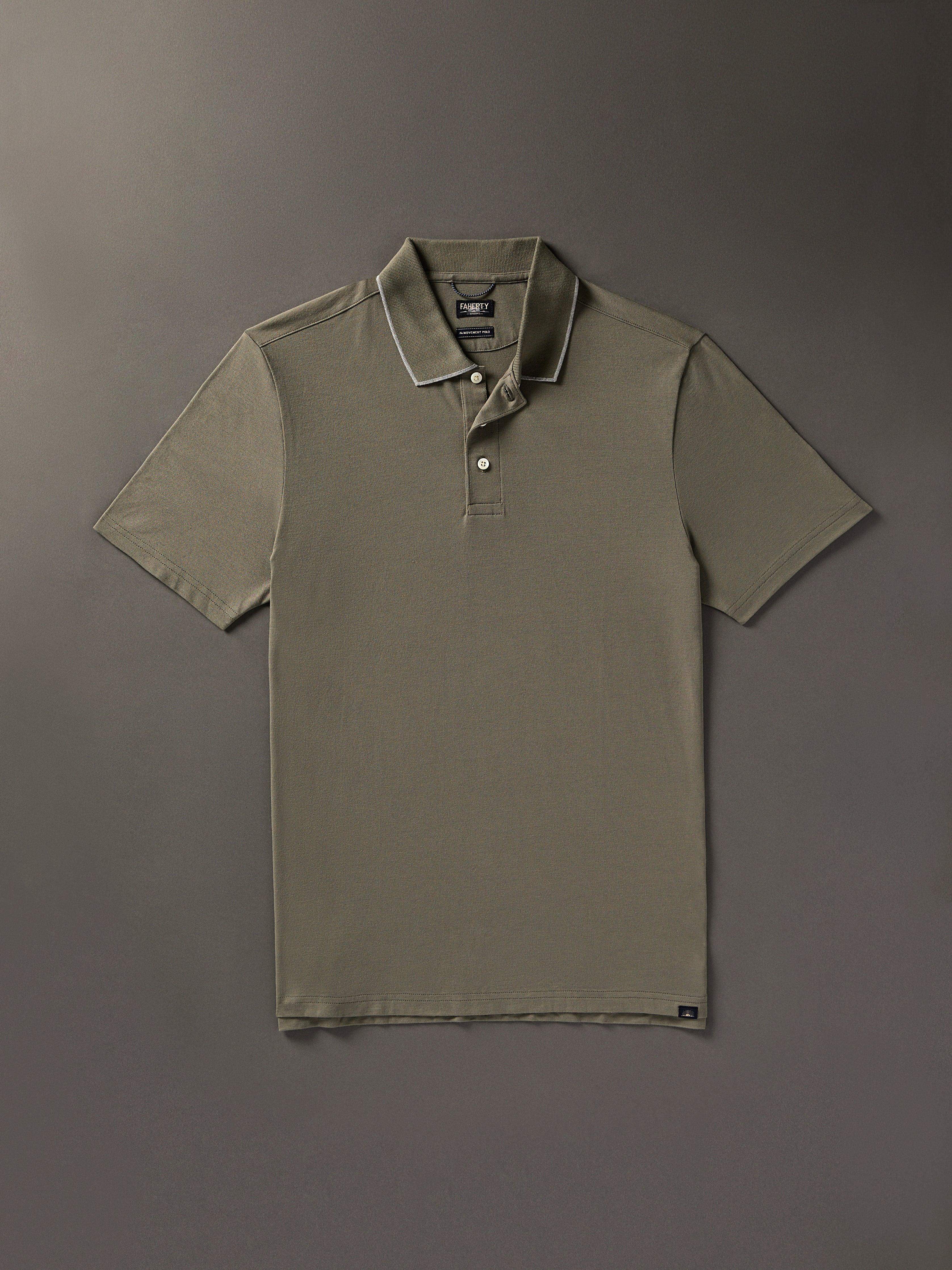 Movement™ Short-Sleeve Pique Polo Shirt