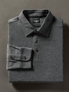 Movement™ Long-Sleeve Pique Polo - Dusty Iron Heather