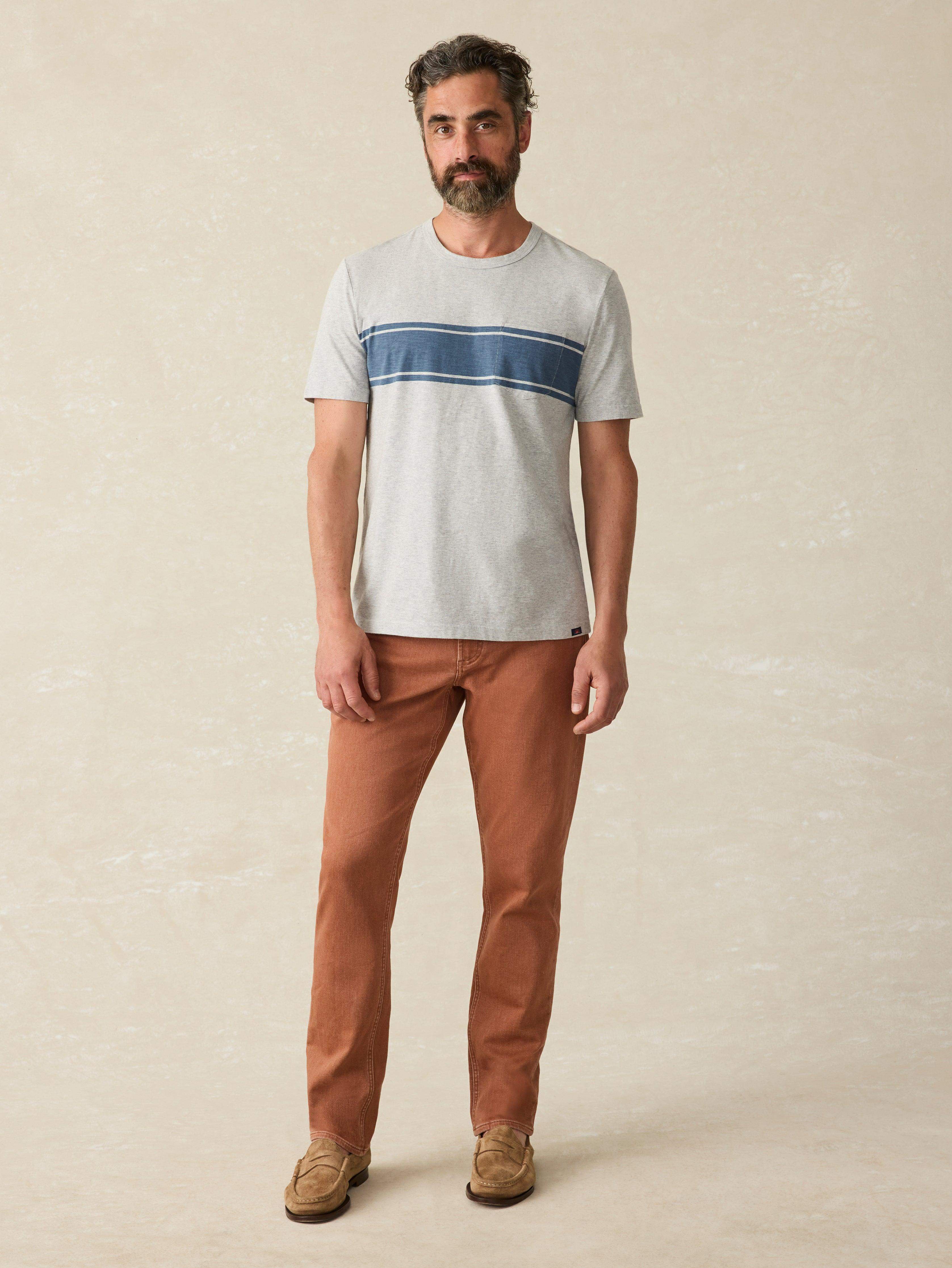 Surf Stripe Sunwashed Tee (Tall