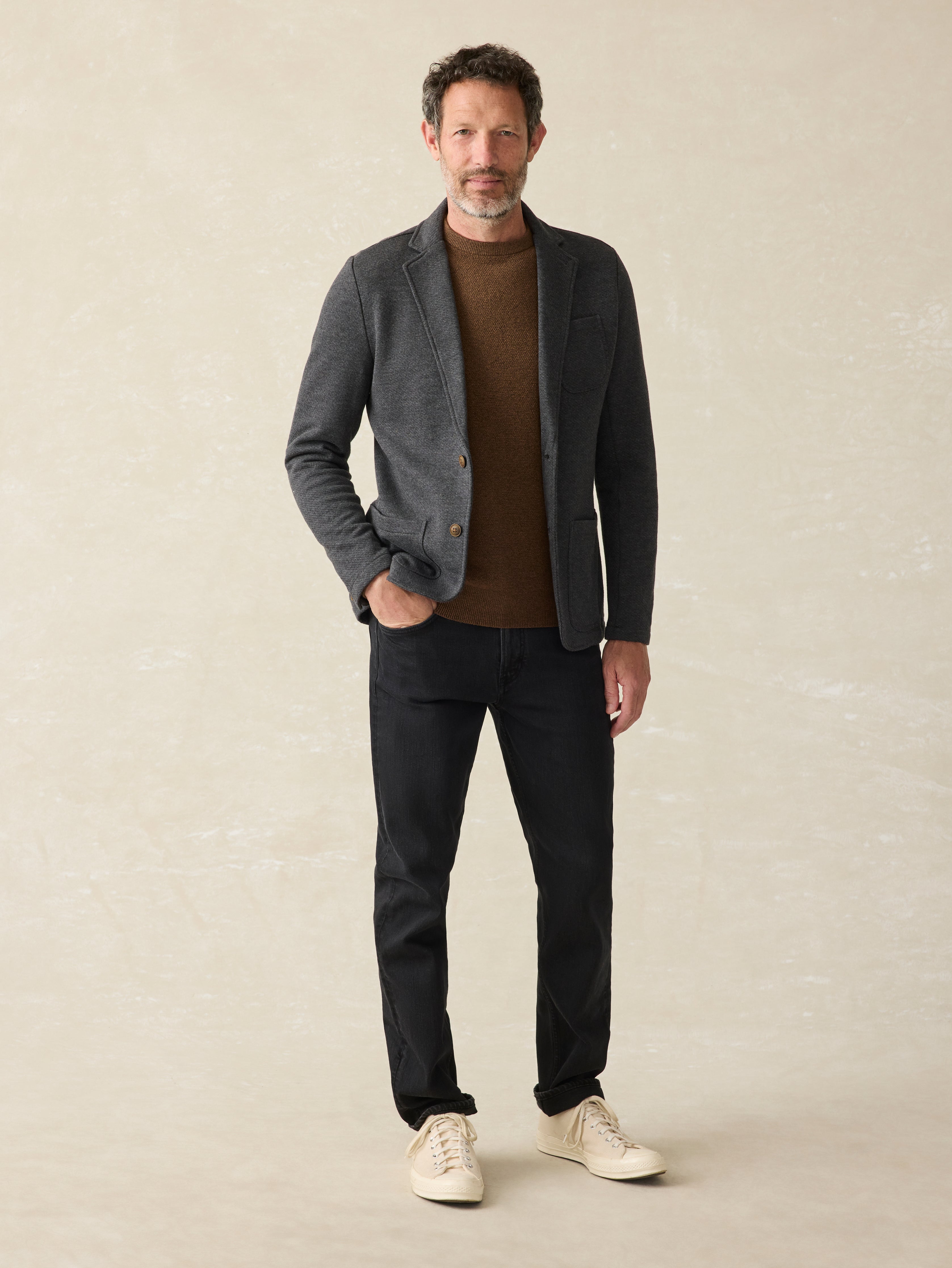 Inlet Knit Blazer