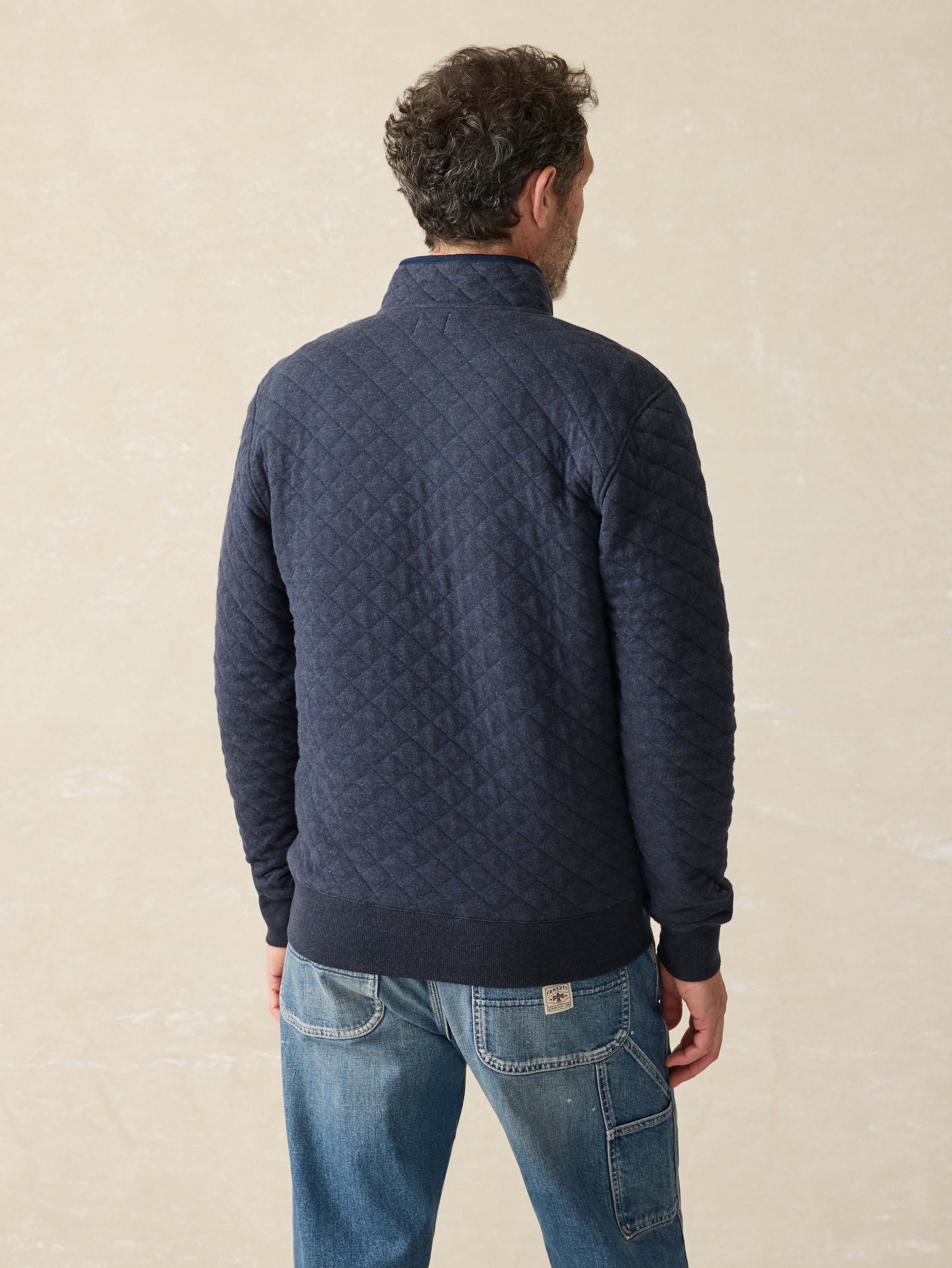 Epic Quilted Fleece Pullover