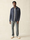 Epic Quilted Fleece CPO - Navy Melange
