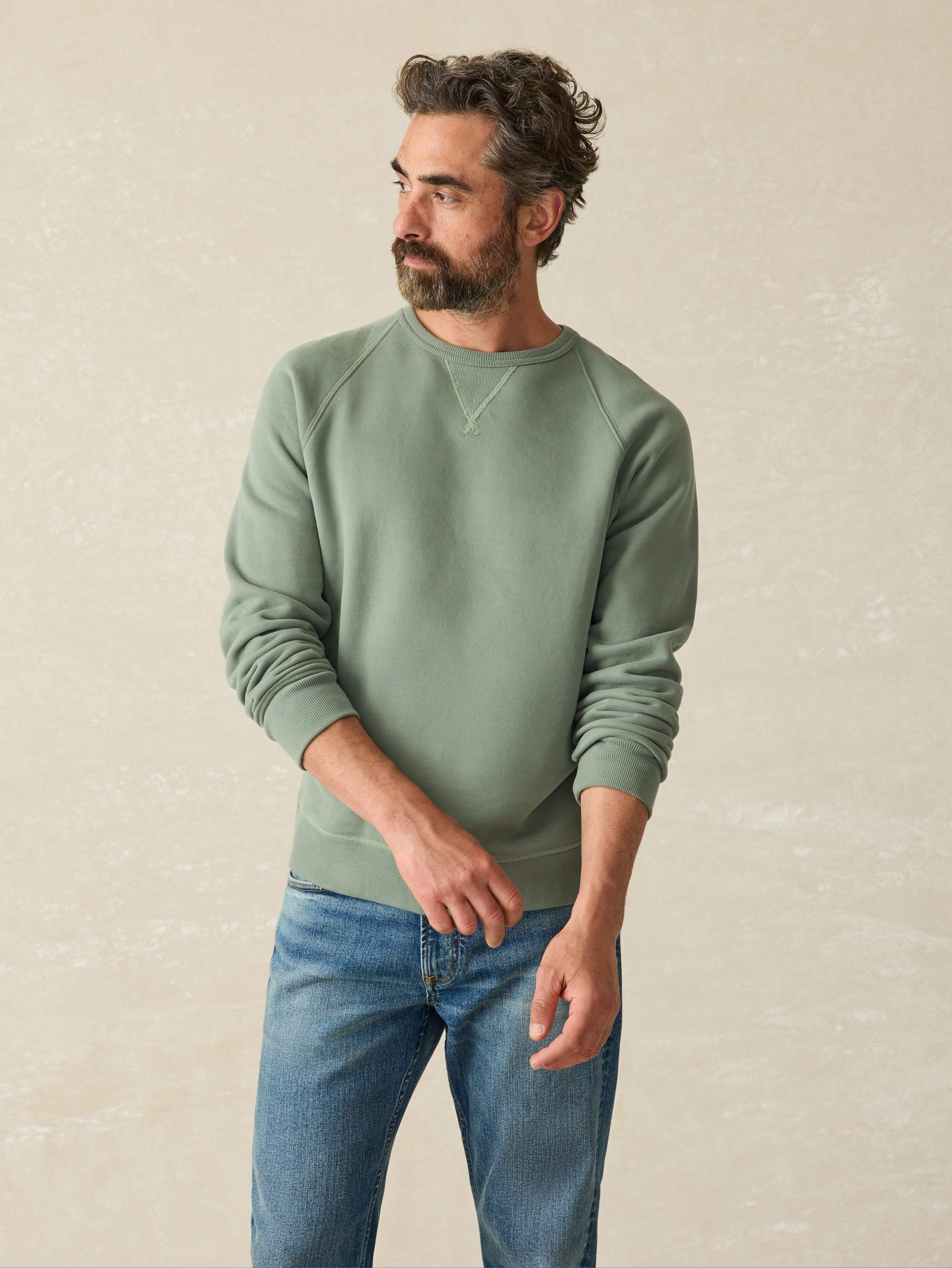 High Standard Fleece Crewneck - Spruce