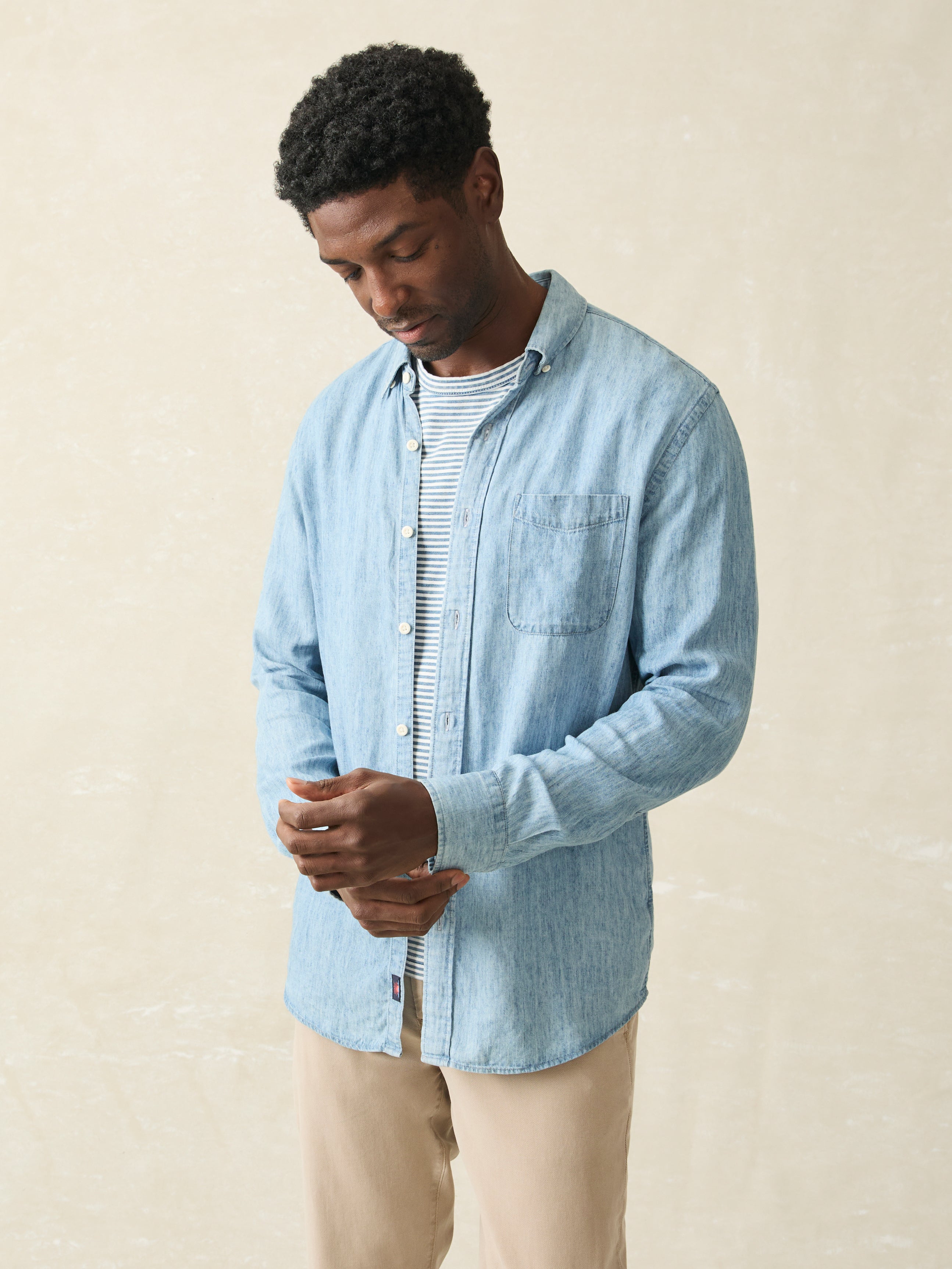 Tried & True Chambray Shirt - Vintage Indigo