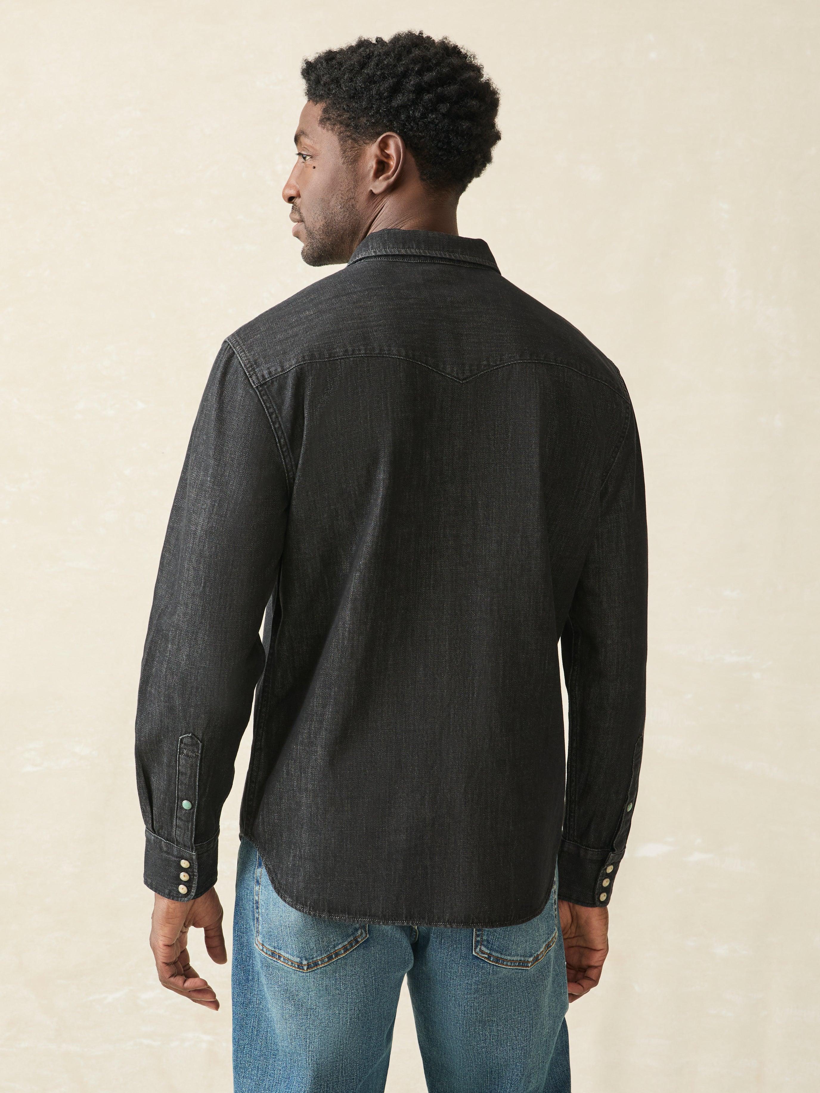 The Western Shirt - Black Sand Wash