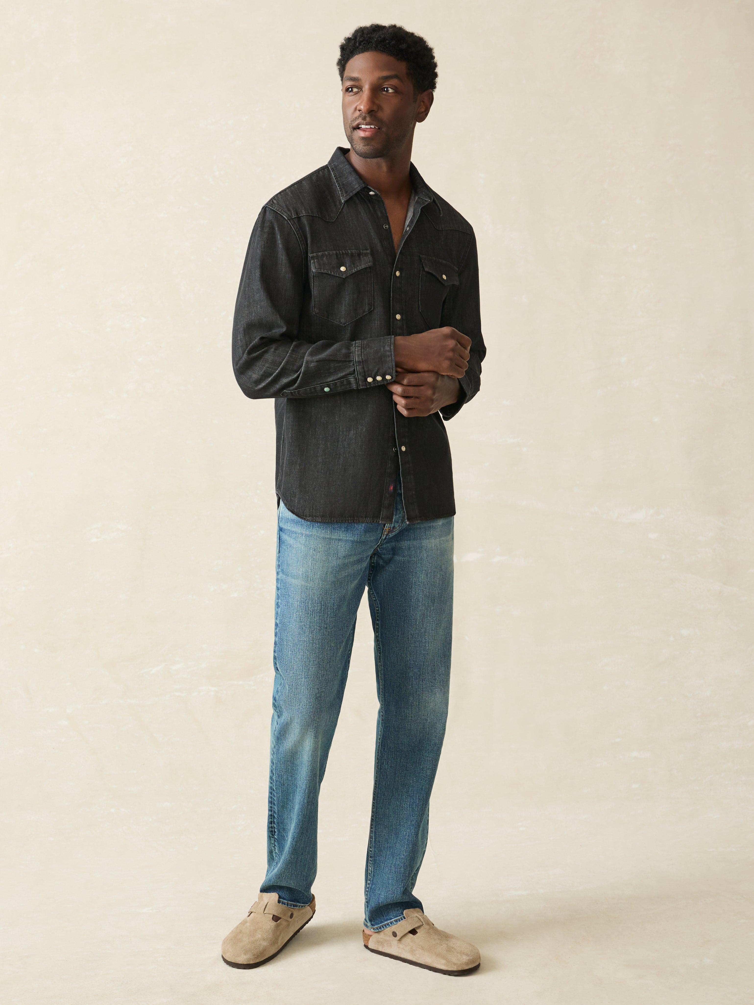 The Western Shirt - Black Sand Wash