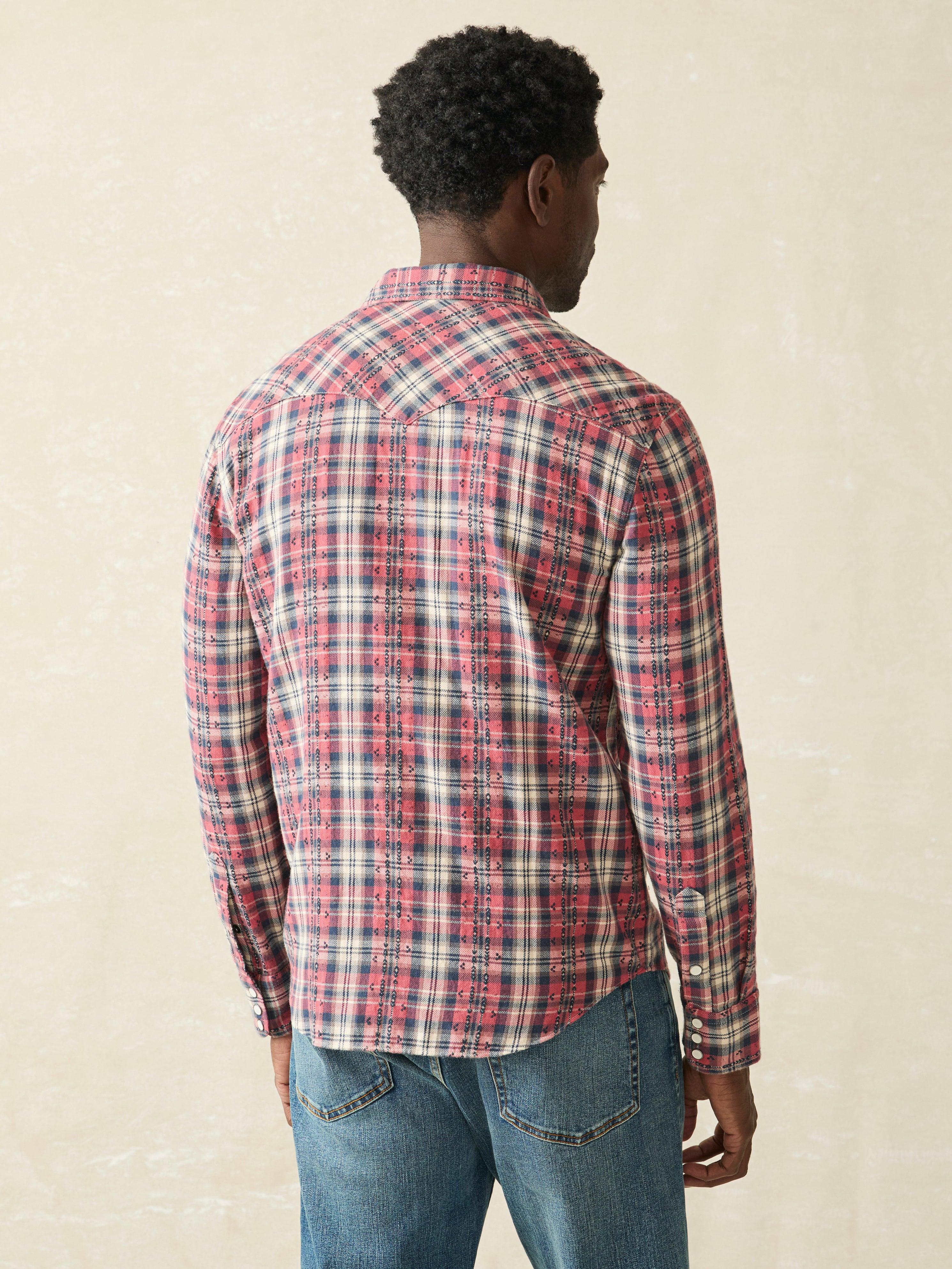 Artisan Twill Western Shirt - Redfern Valley Plaid