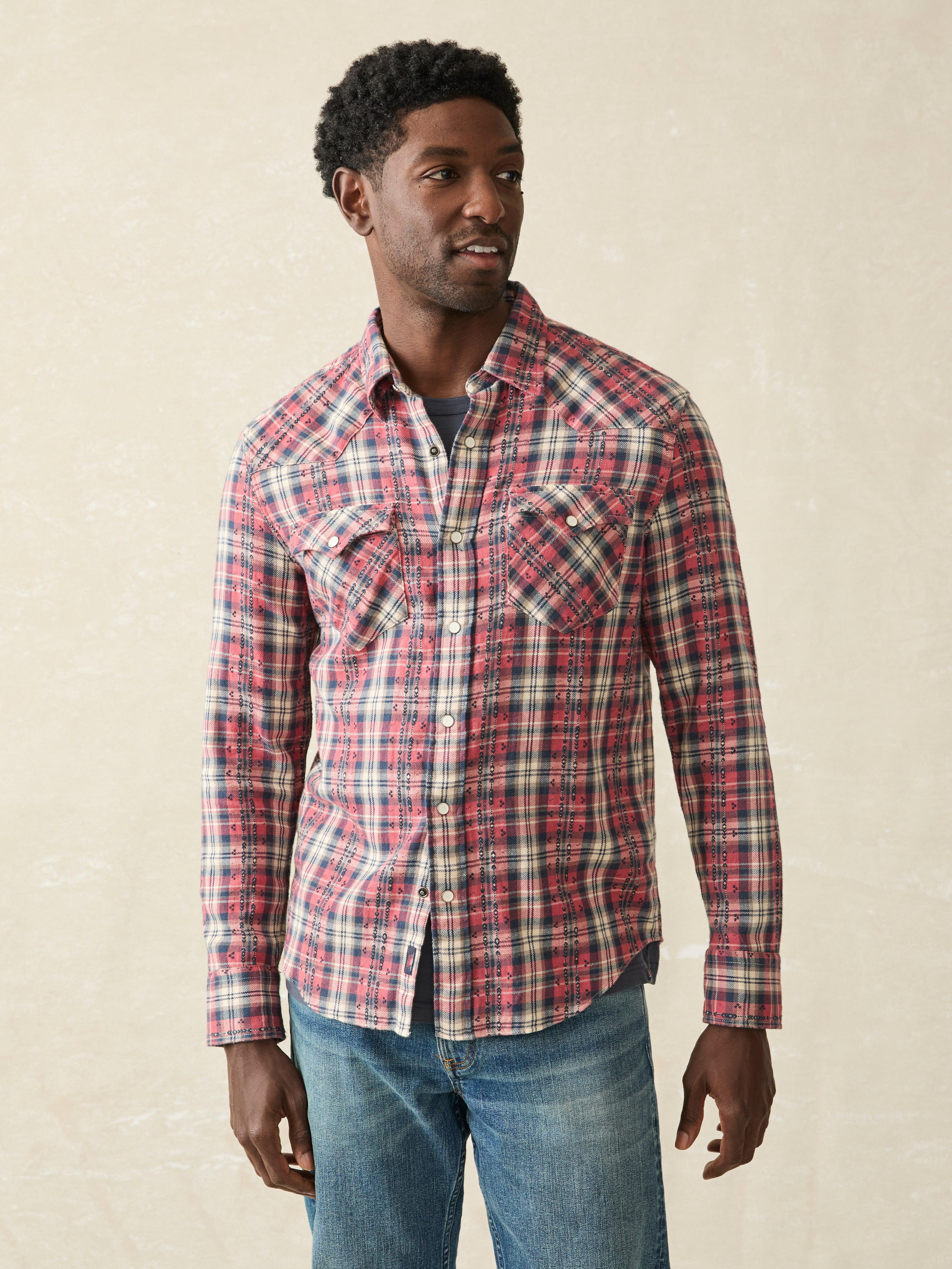 Artisan Twill Western Shirt - Redfern Valley Plaid