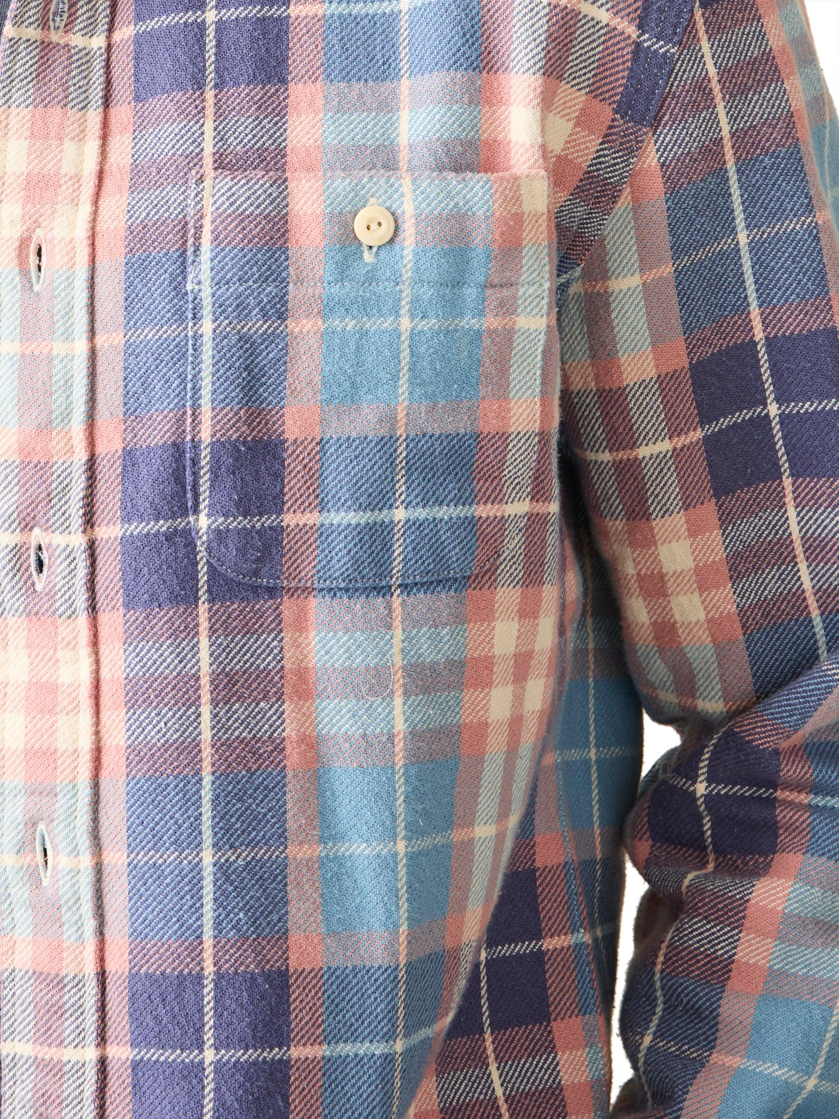 Surf Flannel - Bristol Blue Plaid