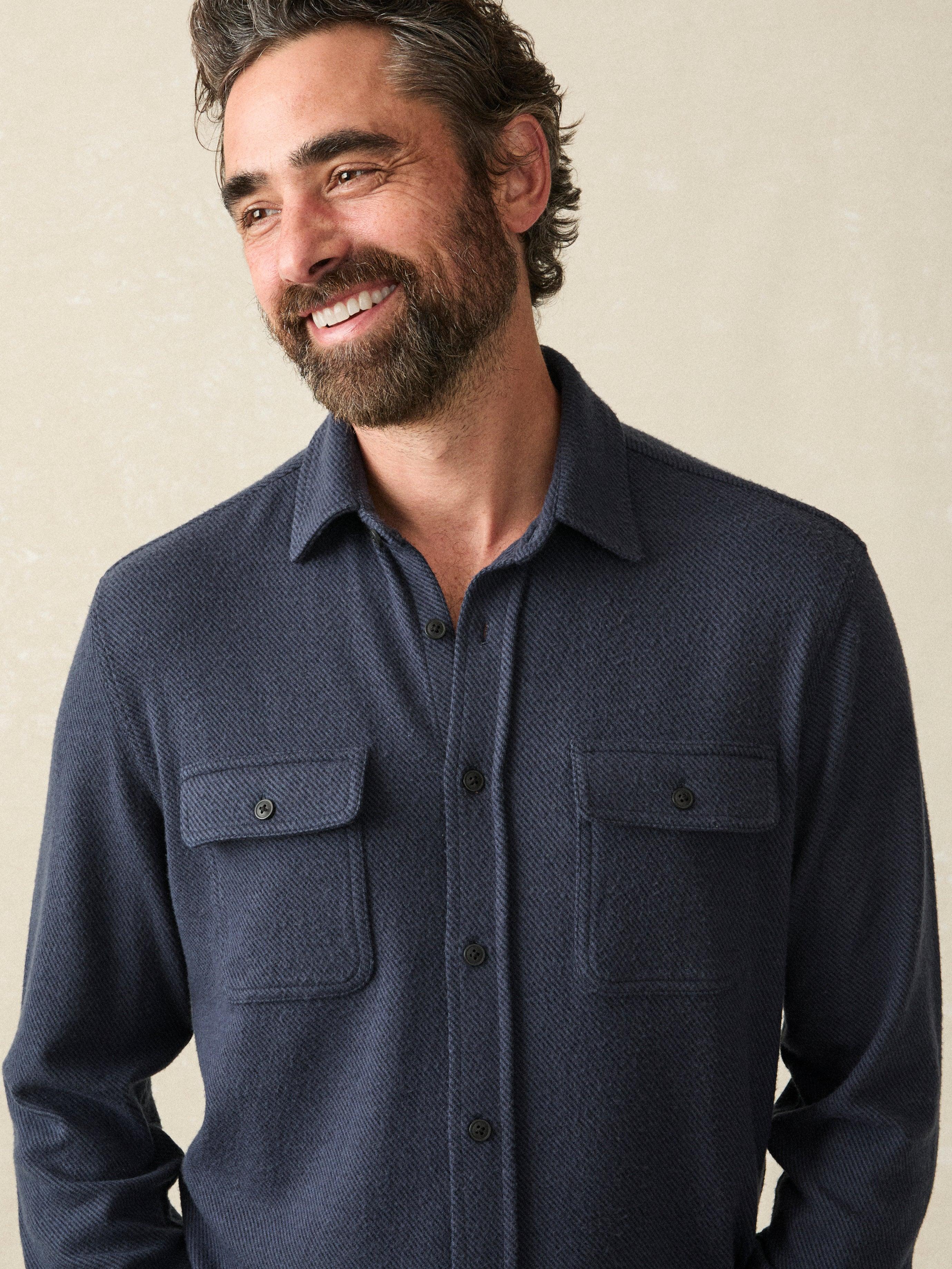 Legend™ Sweater Shirt - Brighton Navy Twill