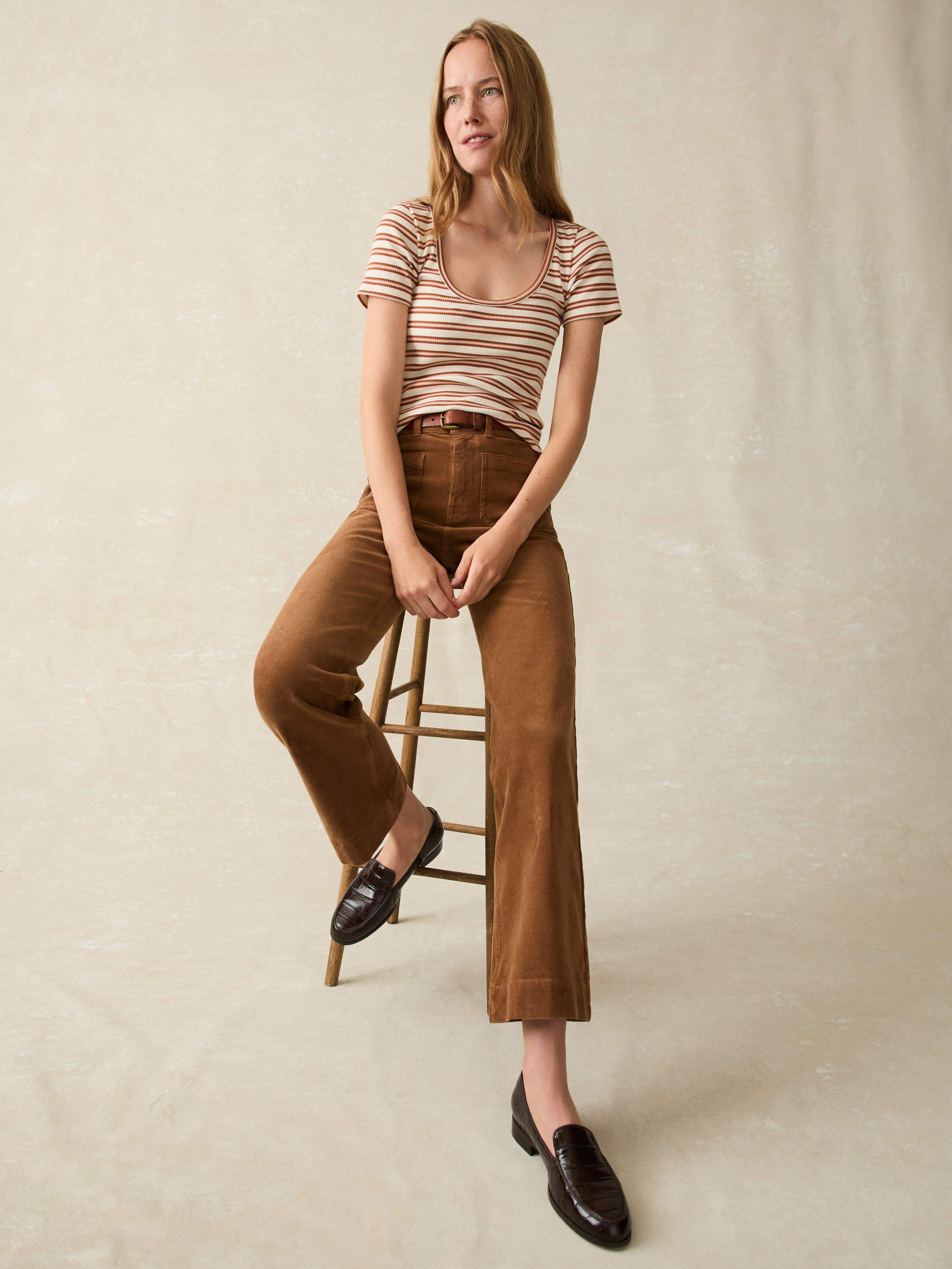 Softstretch Cord Patch Pocket Pant