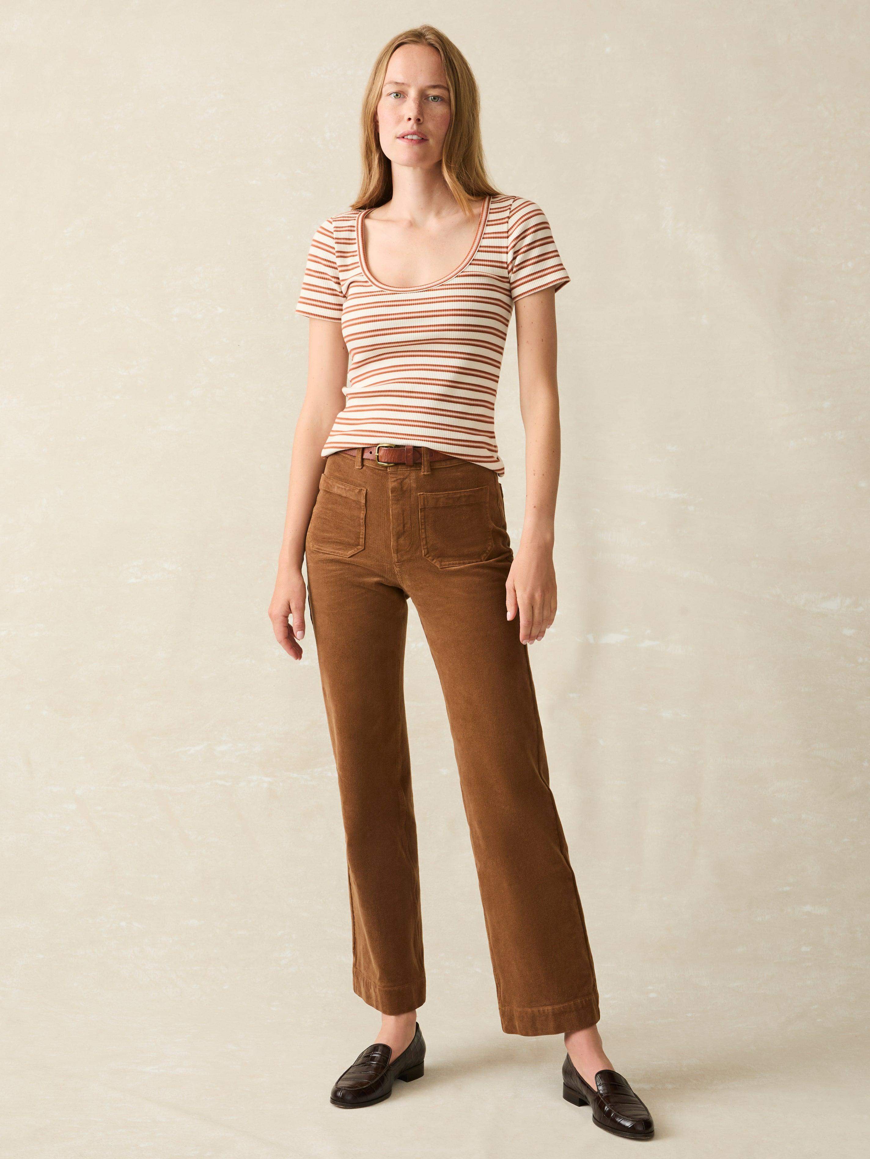 Softstretch Cord Patch Pocket Pant