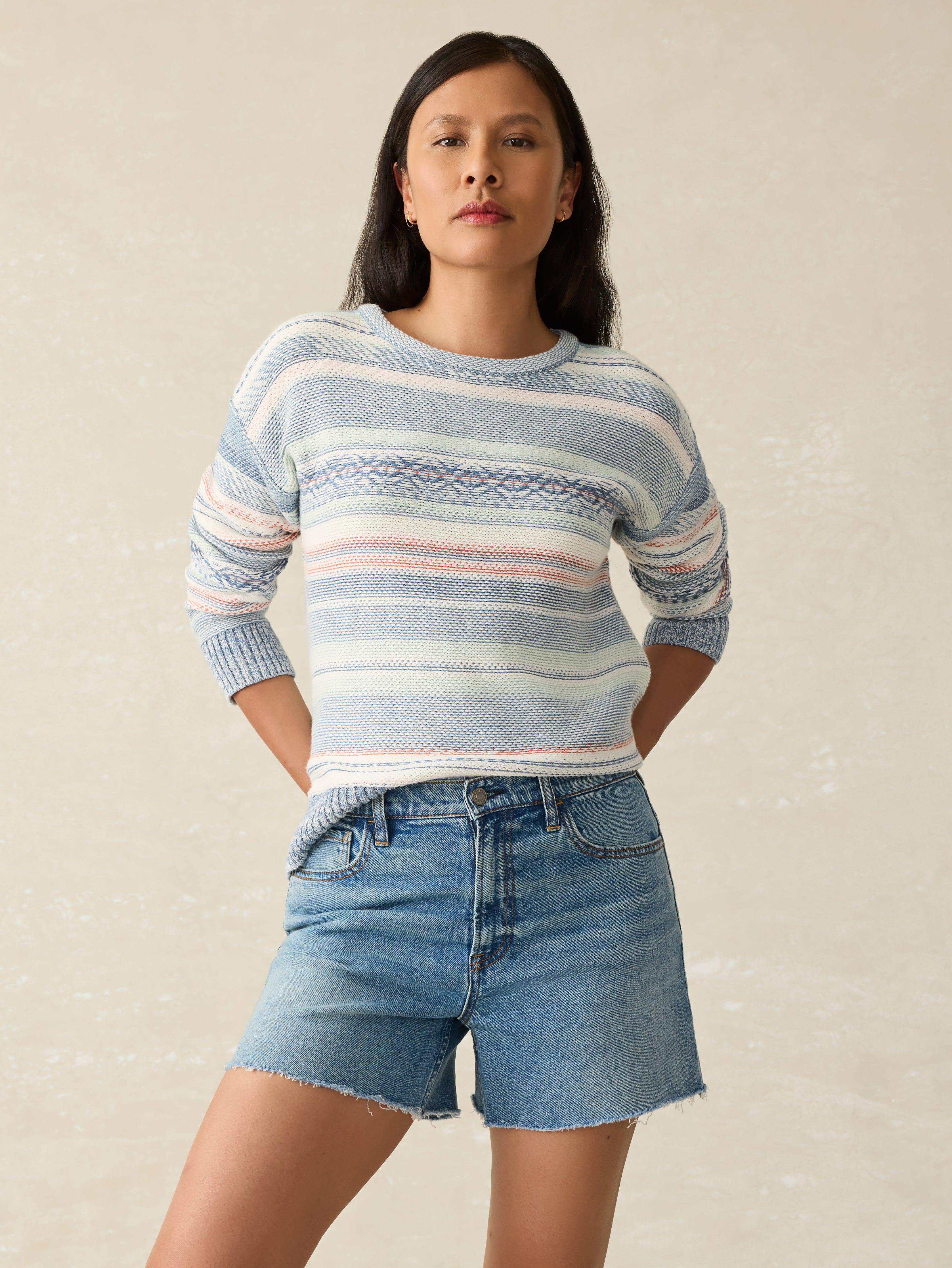 Organic Cotton Denim Short - Lakewood Wash