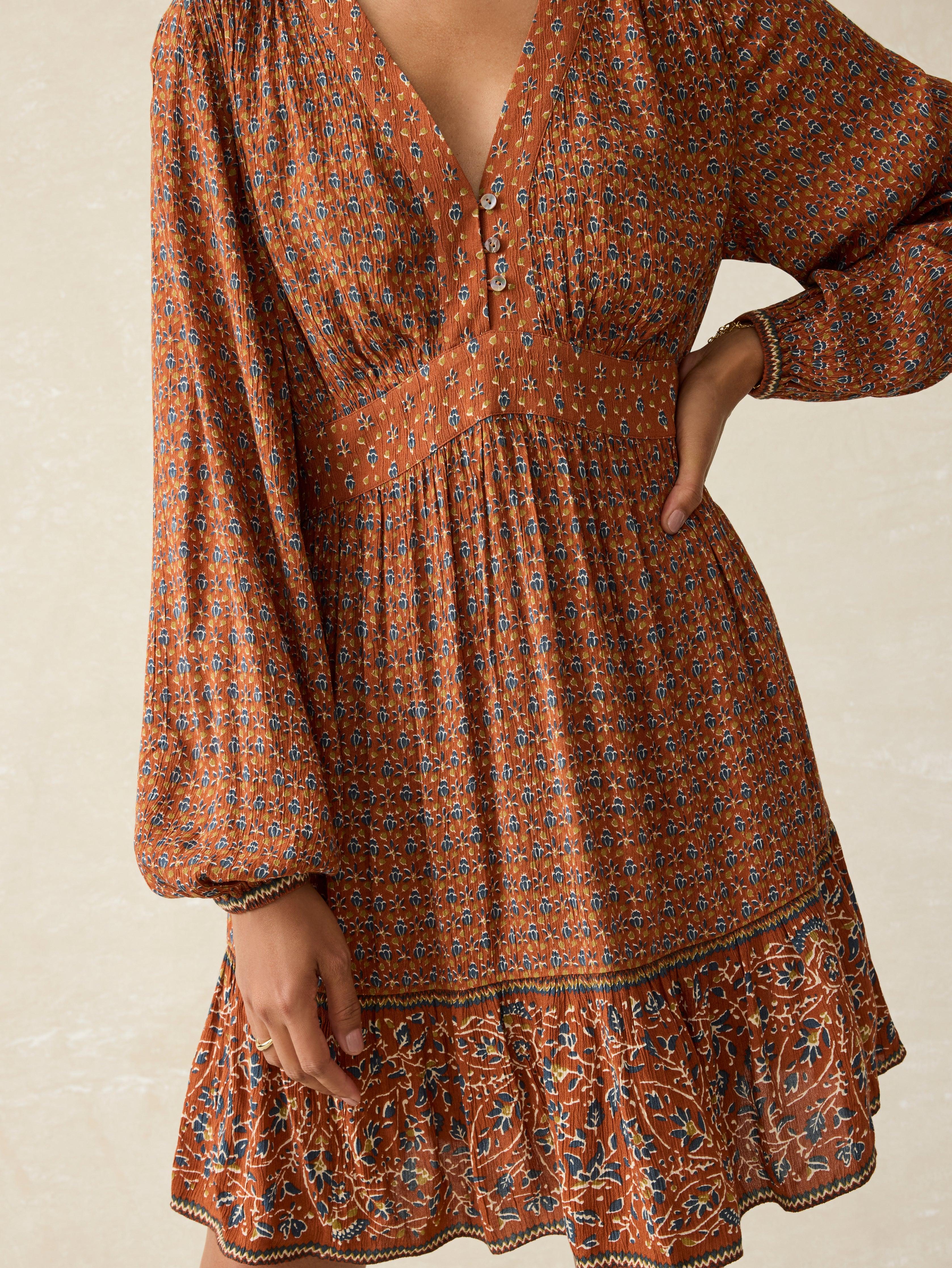 Woodstock Dress - Chestnut Blossom