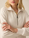 Legend™ Quarter Zip Dress - Off White