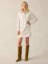 Legend™ Quarter Zip Dress - Off White