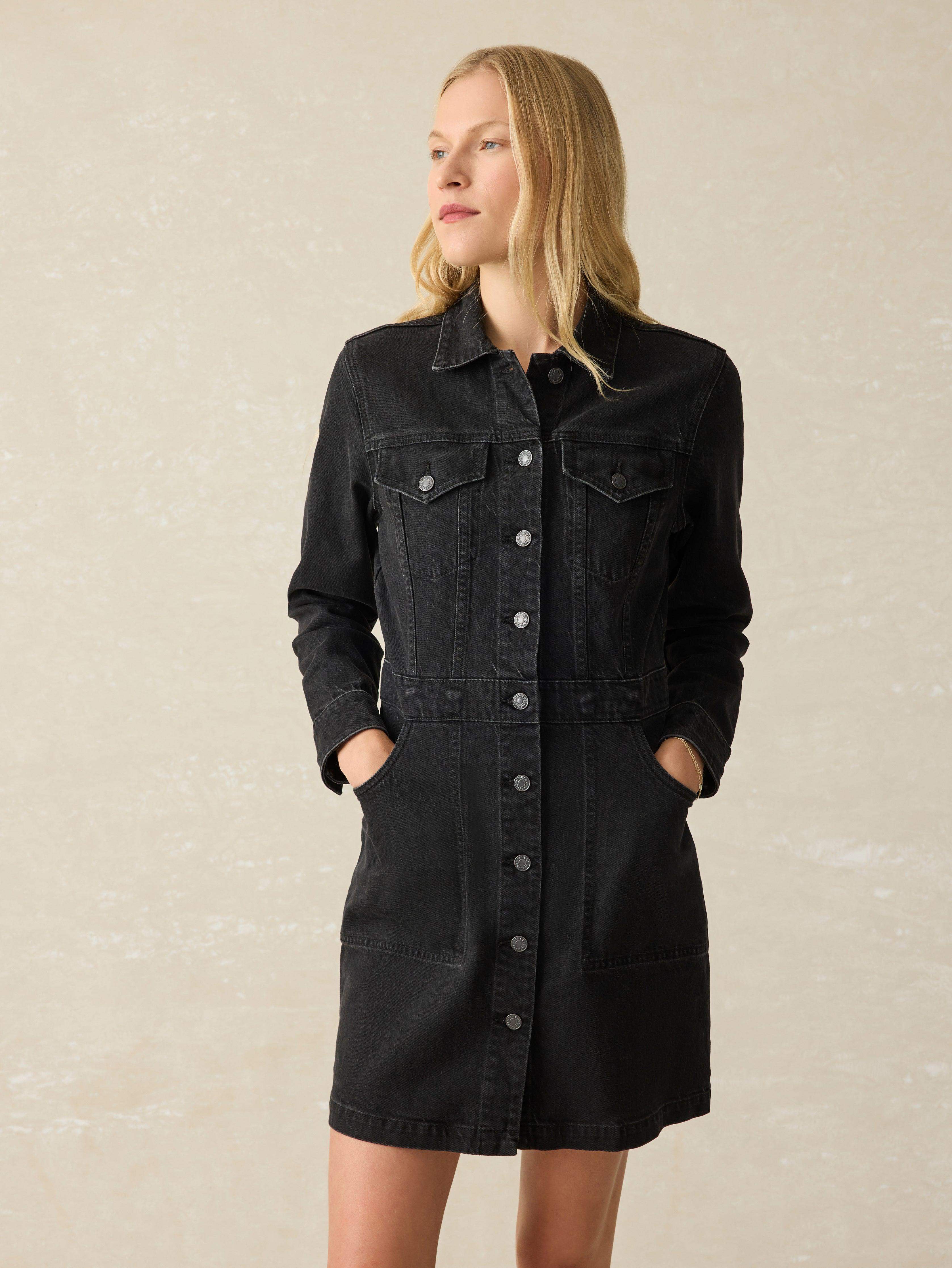 Denim Michelle Dress - Vintage Black Wash