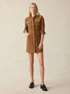 Softstretch Cord Michelle Dress - Cord Brown