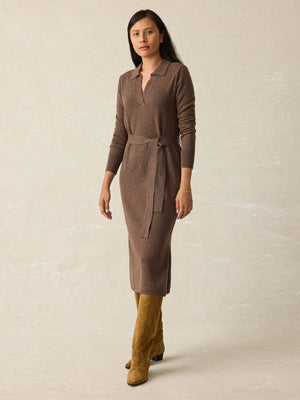Jackson Sweater Dress - Mocha Heather