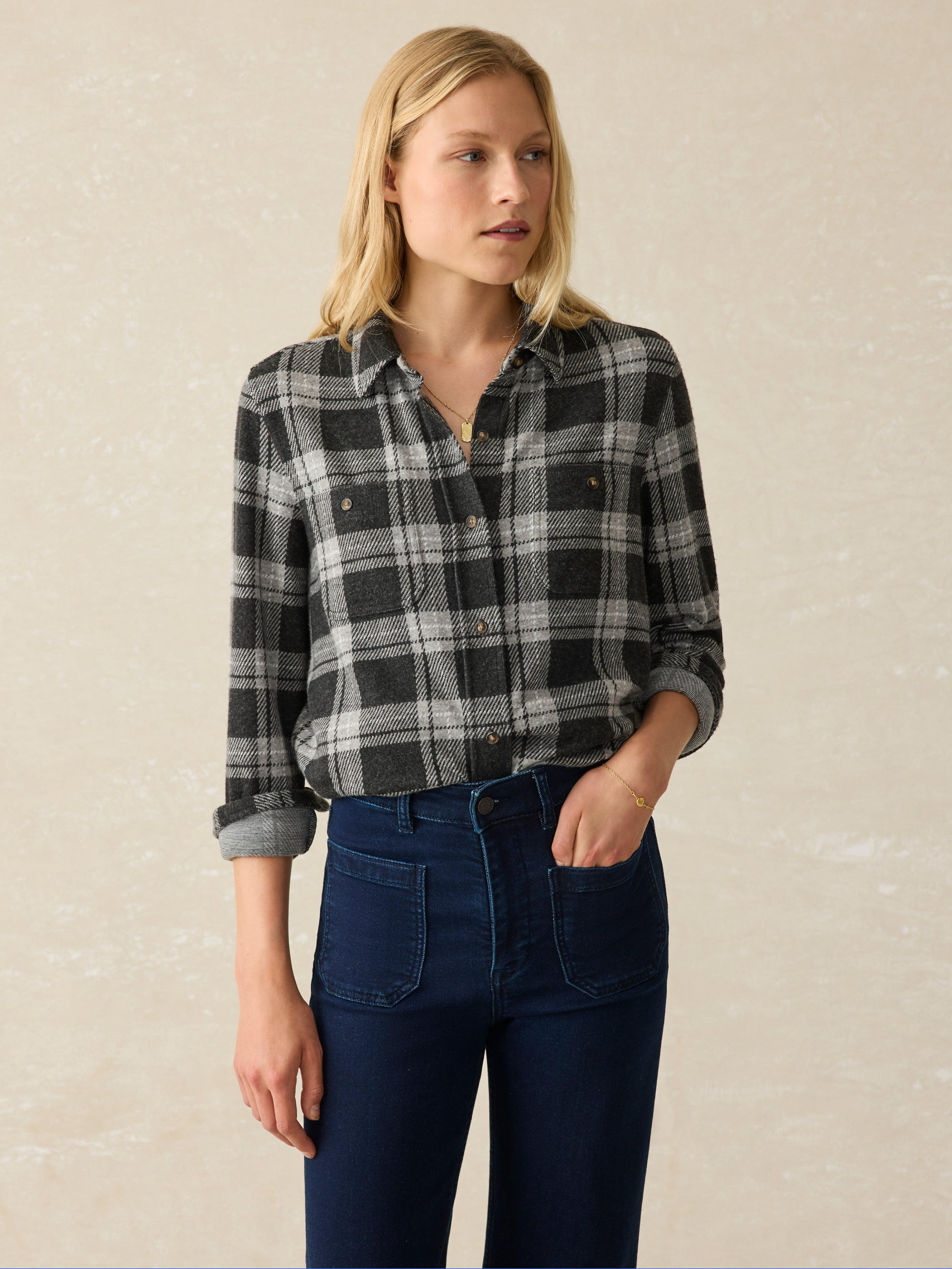 Legend™ Sweater Shirt - Ashby Plaid