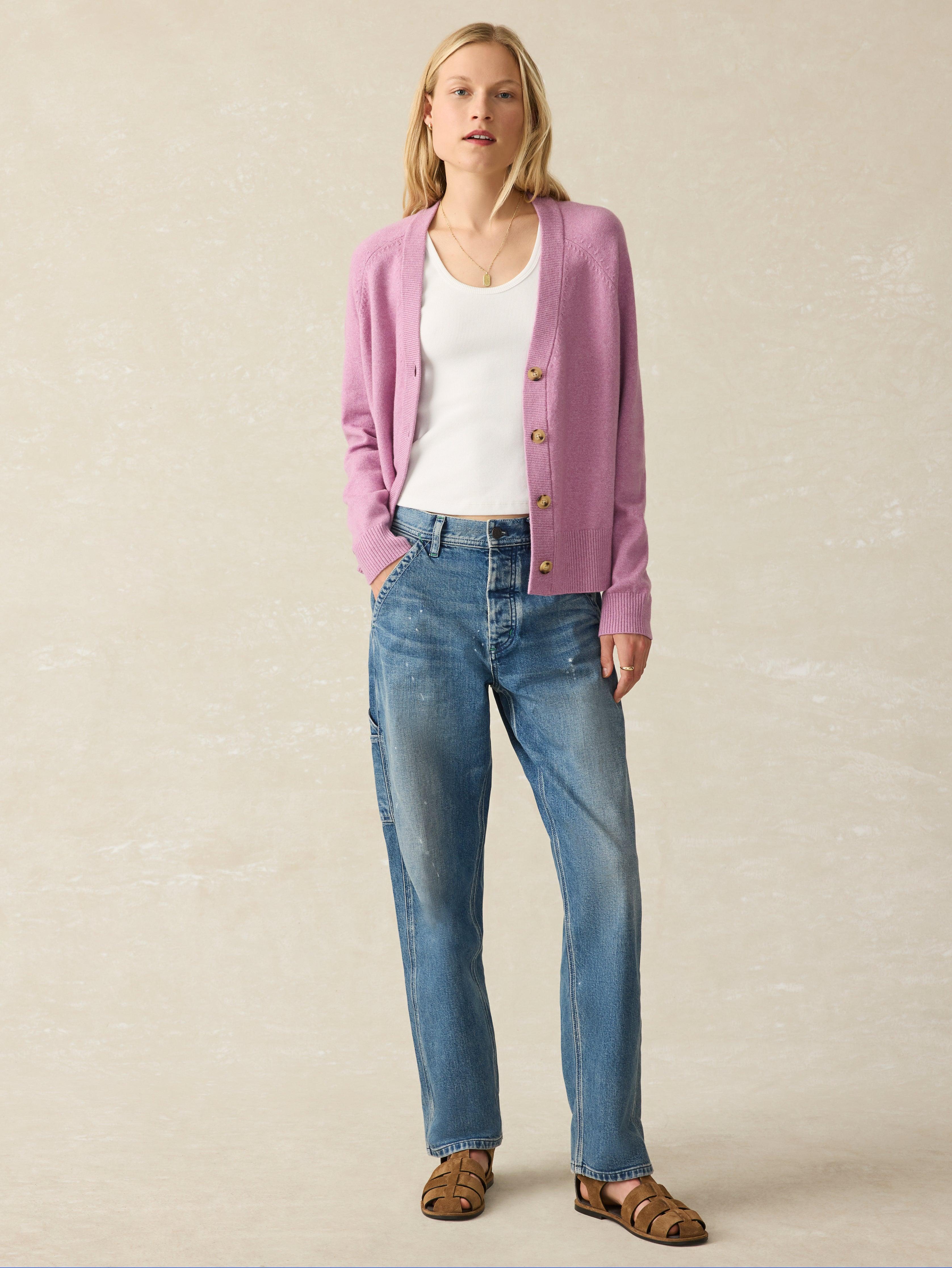 Jackson Cardigan - Orchid Haze Heather