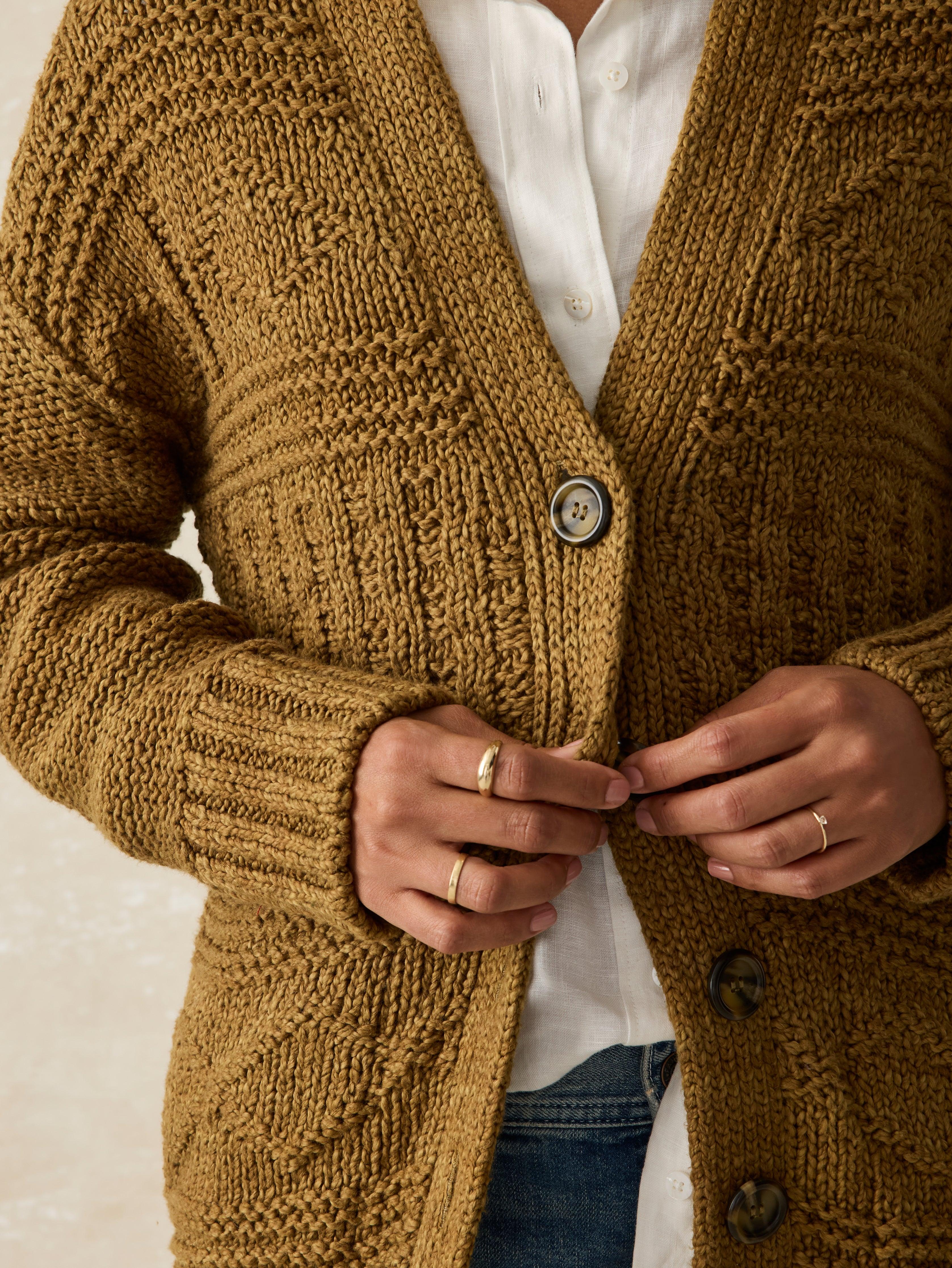 Catskill Cardigan - Antique Bronze