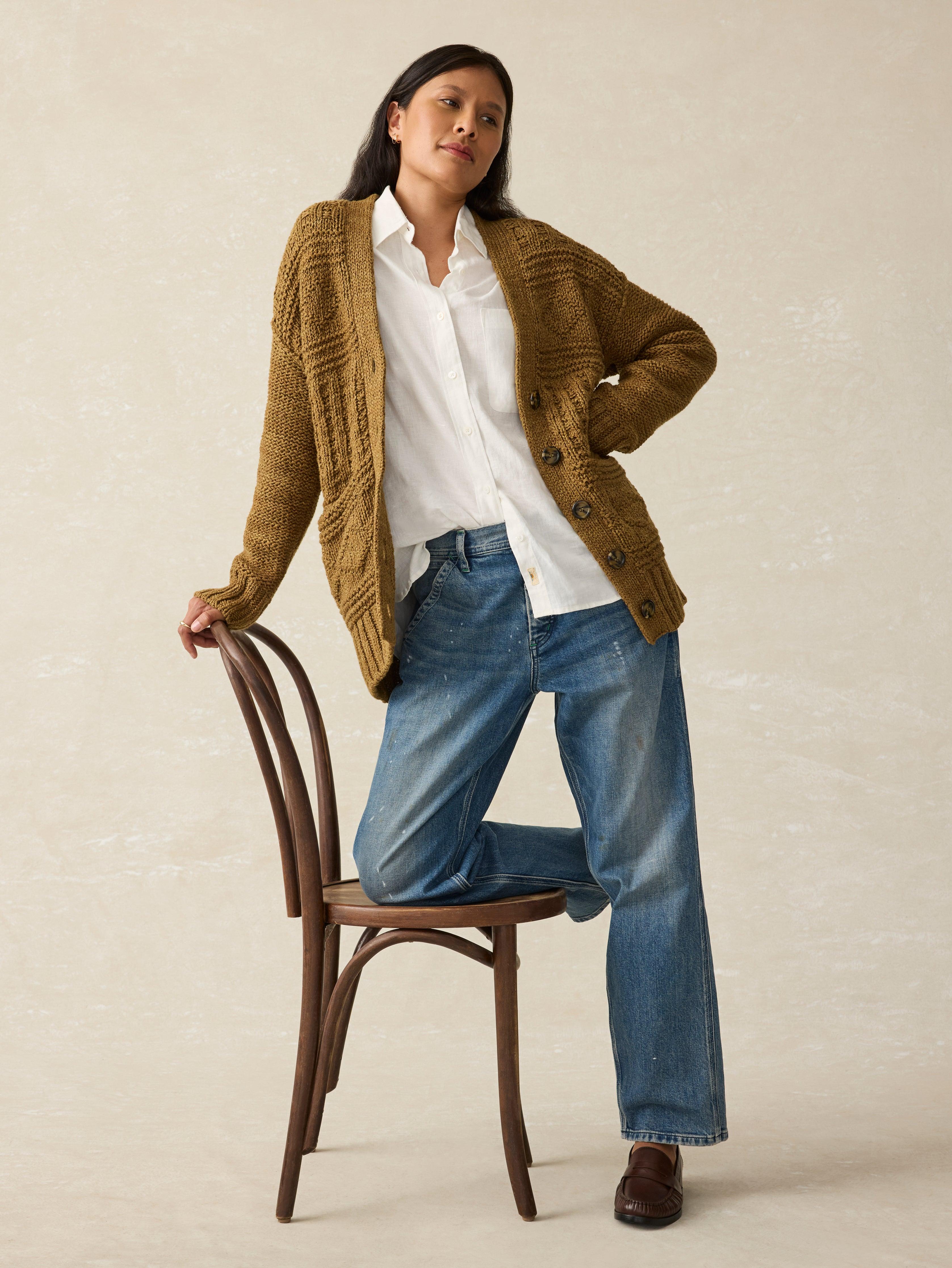 Catskill Cardigan - Antique Bronze