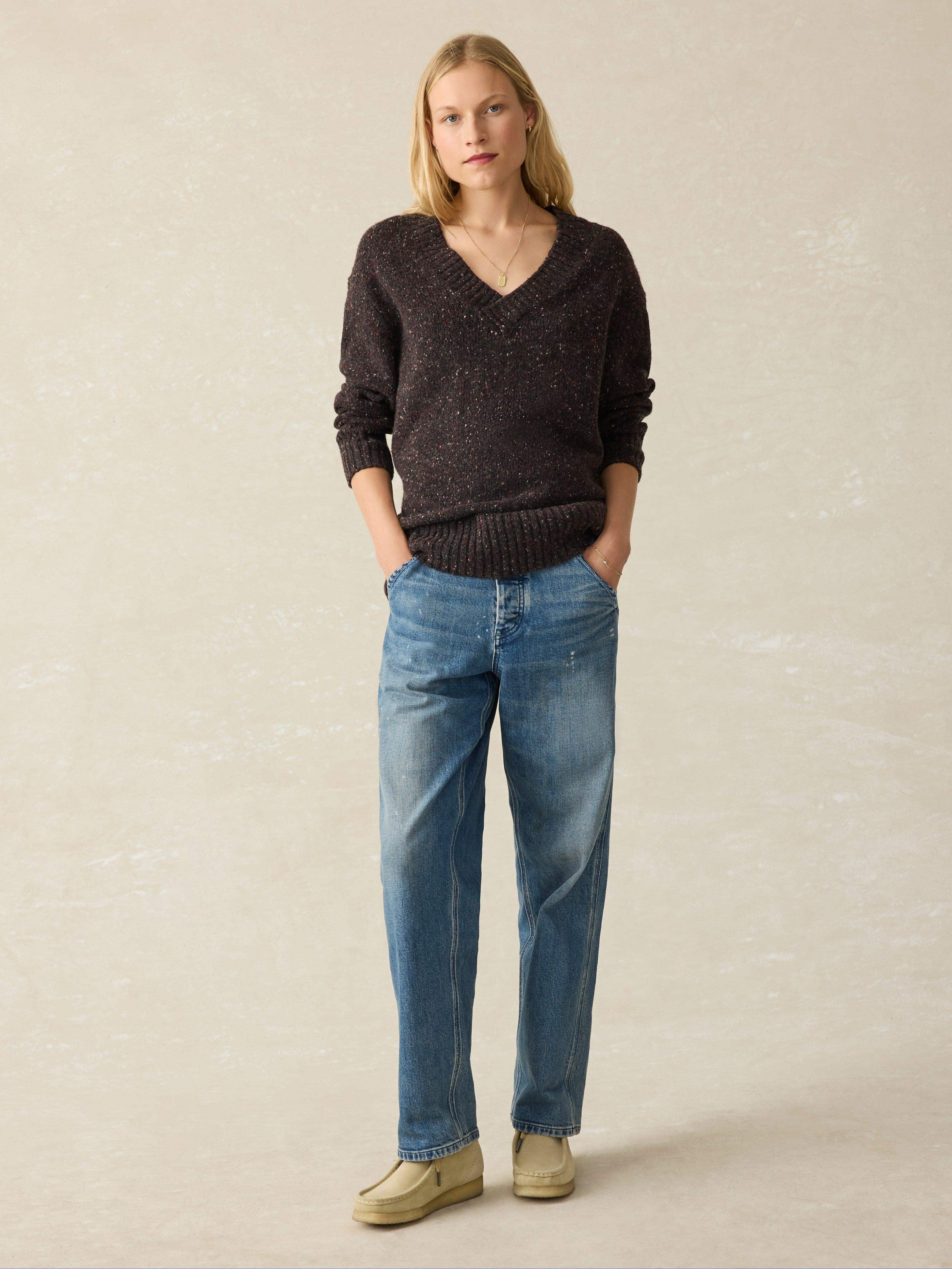 Faherty  Driftwood Donegal Sweater レディース Sweaters ベリー Shake Women's Faherty Driftwood Donegal Sweater | Zappos.com
