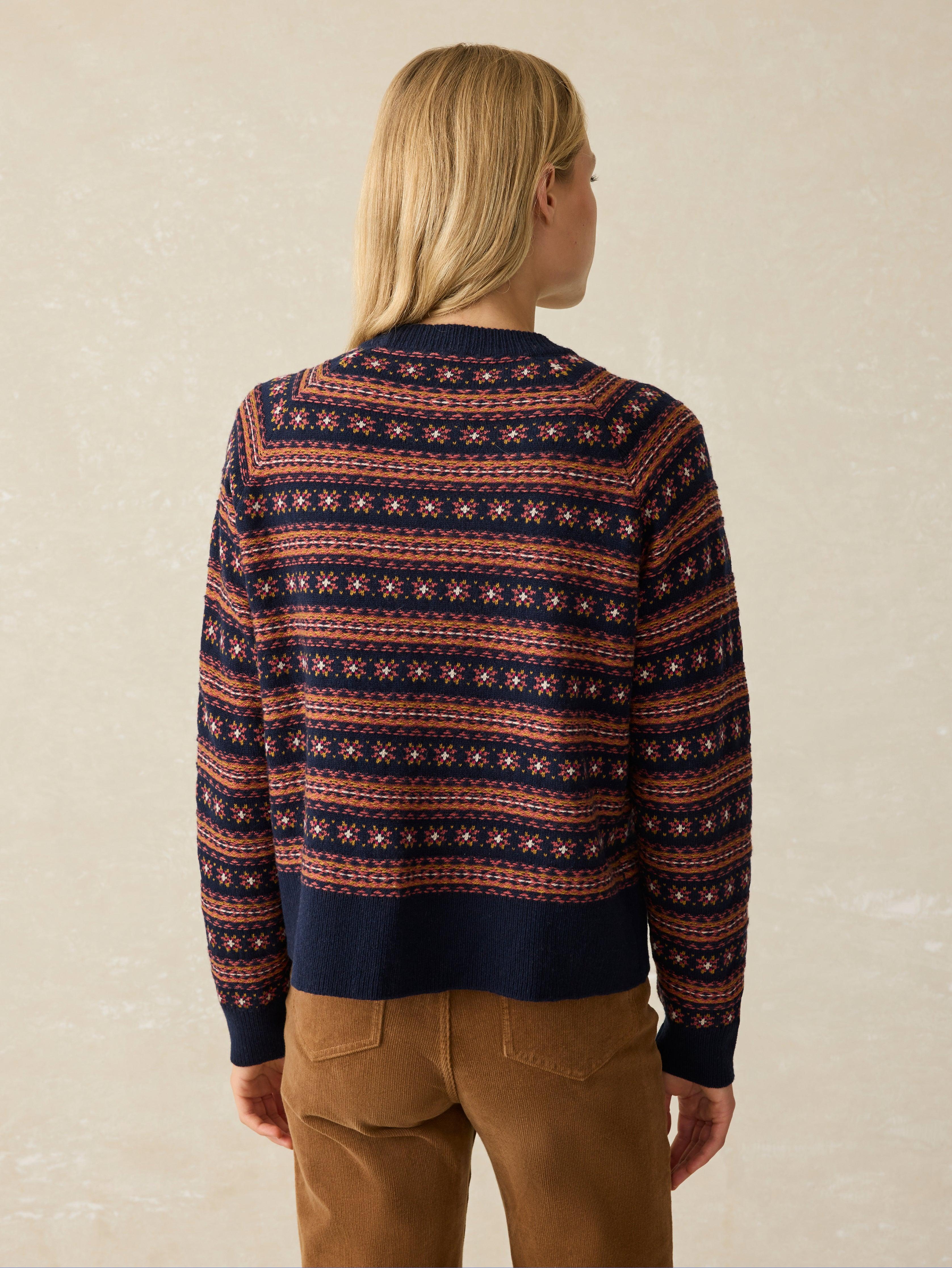 Highland Fairisle Cardigan - Twilight