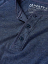 Long-Sleeve Cloud Henley - Baltic Navy Heather