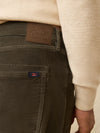 Stretch Terry Corduroy 5 Pocket - Mountain Forest