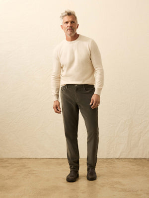 Stretch Terry Corduroy 5 Pocket - Mountain Forest