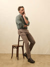 Coastline Stretch Chino - Alpine Brown