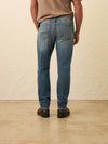 Stretch Terry Indigo 5-Pocket - Indigo Ocean Wash