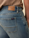 Stretch Terry Indigo 5-Pocket - Indigo Ocean Wash