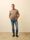 Stretch Terry Indigo 5-Pocket - Indigo Ocean Wash