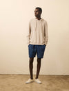 Sunwashed Midweight Organic Hoodie - Oat Plains Heather