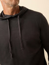Sunwashed Slub Hoodie - Ridge Black