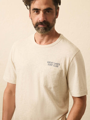 Sunwashed Graphic Tee - Island Dune Heather