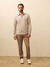 Long-SLeeve Movement™ Polo - Mountain Bark Feeder