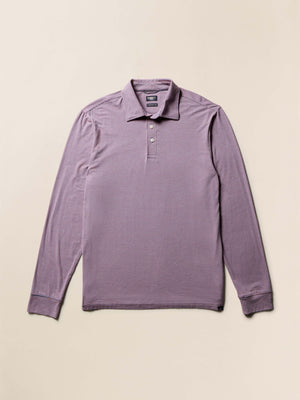 Long-Sleeve Movement™ Polo - Three Springs Stripe
